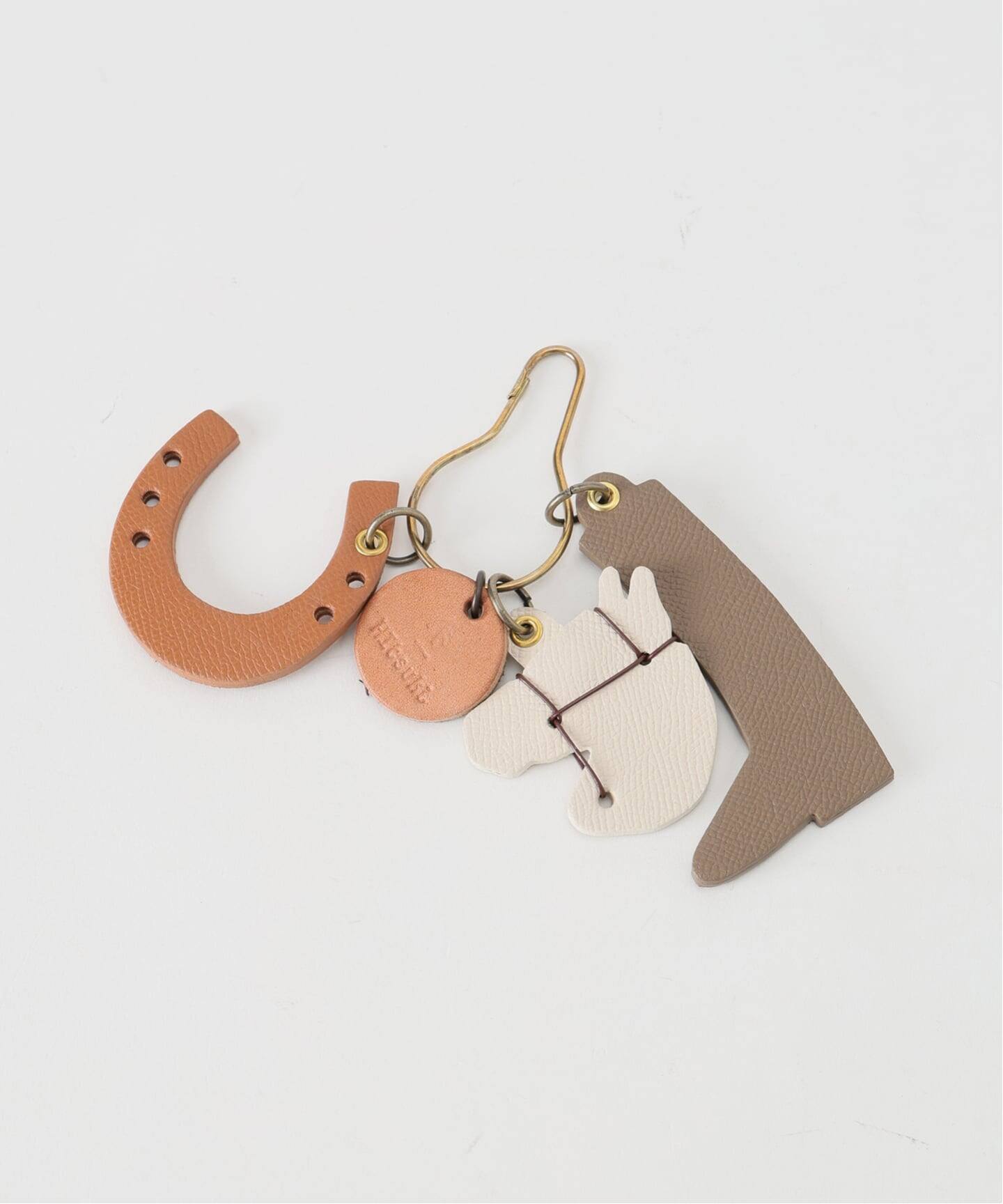 HItsuki/ヒツキ】horse charm チャーム（キーケース／キーアクセサリー