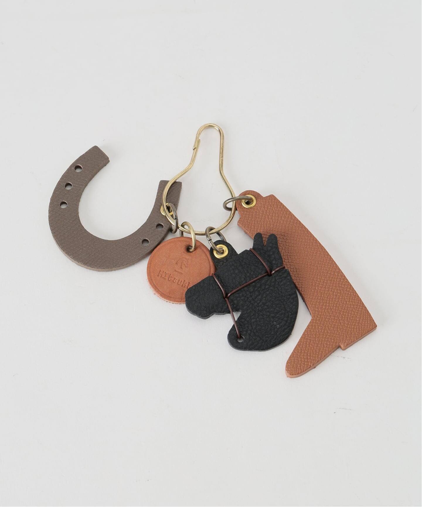 HItsuki/ヒツキ】horse charm チャーム（キーケース／キーアクセサリー