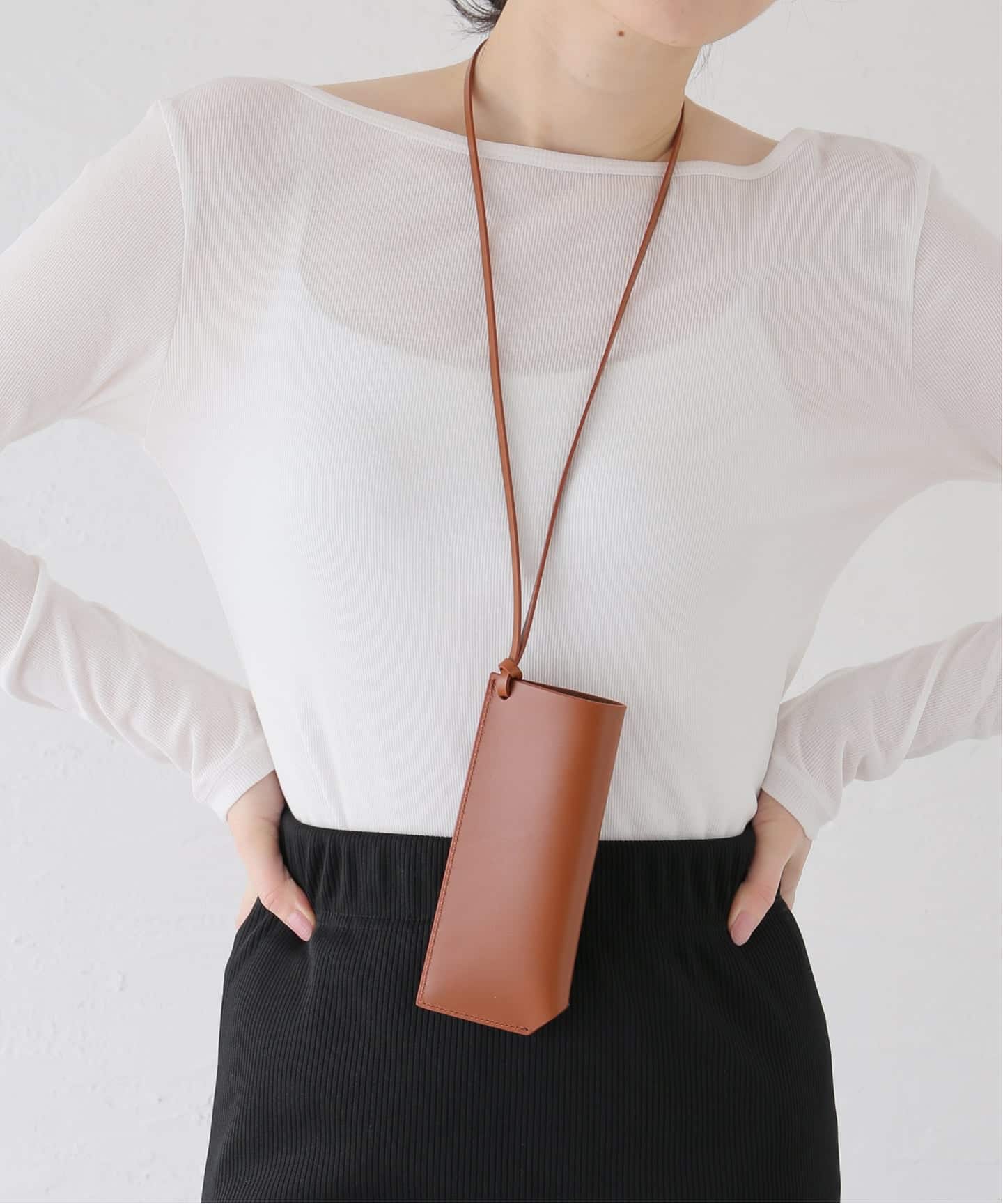 AURALEE/オーラリー LEATHER SUNGLASSES CASE ケース A26SC10RP