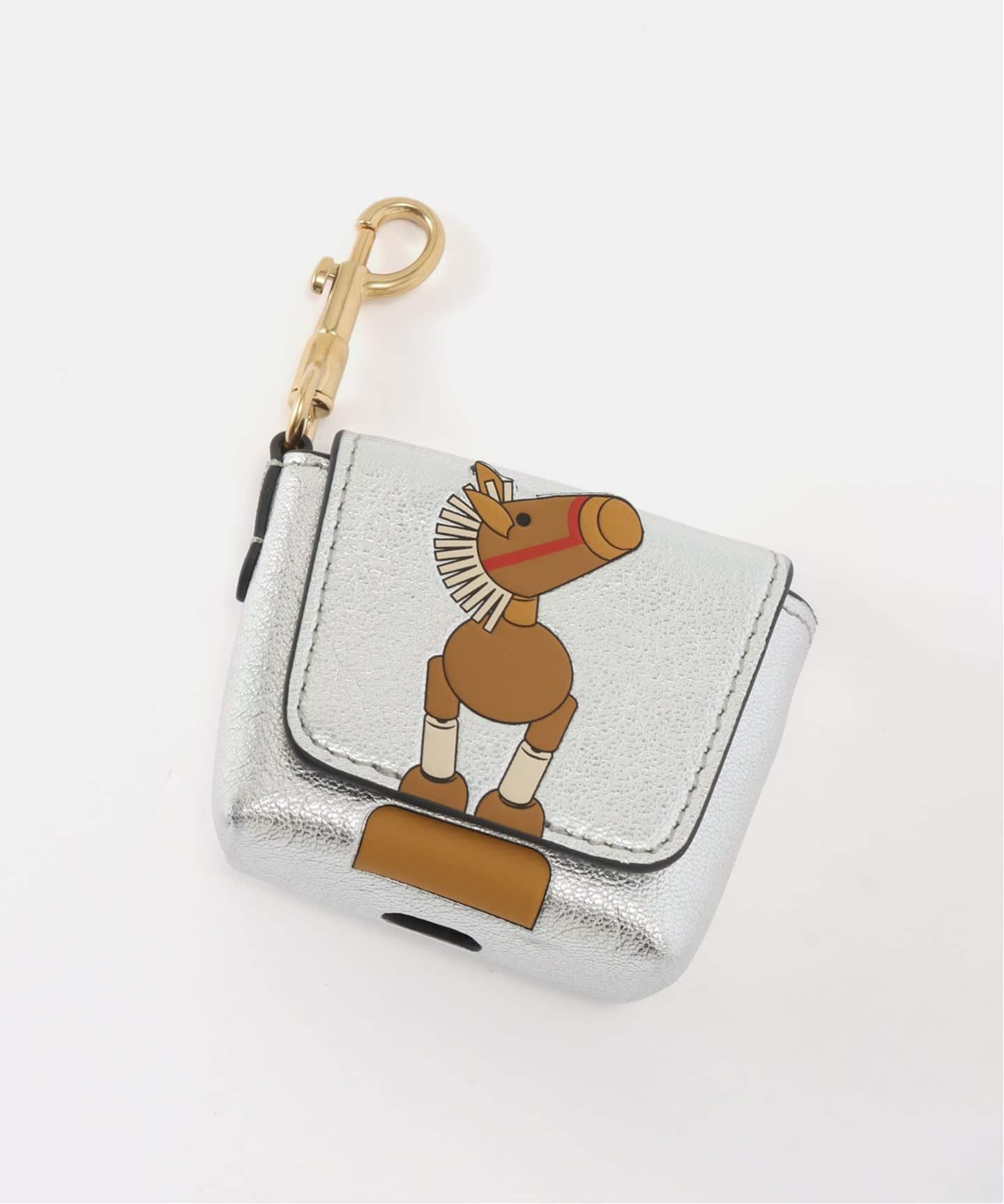 ANYA HINDMARCH/アニヤ ハインドマーチ Charm Ear Pods Pouch Hors