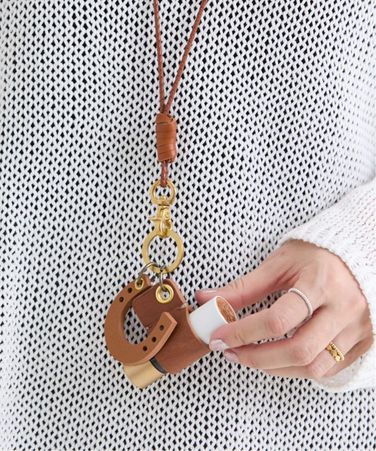 WEB限定/追加》HItsuki/ヒツキ horse shoe strap Re ストラップ（キー