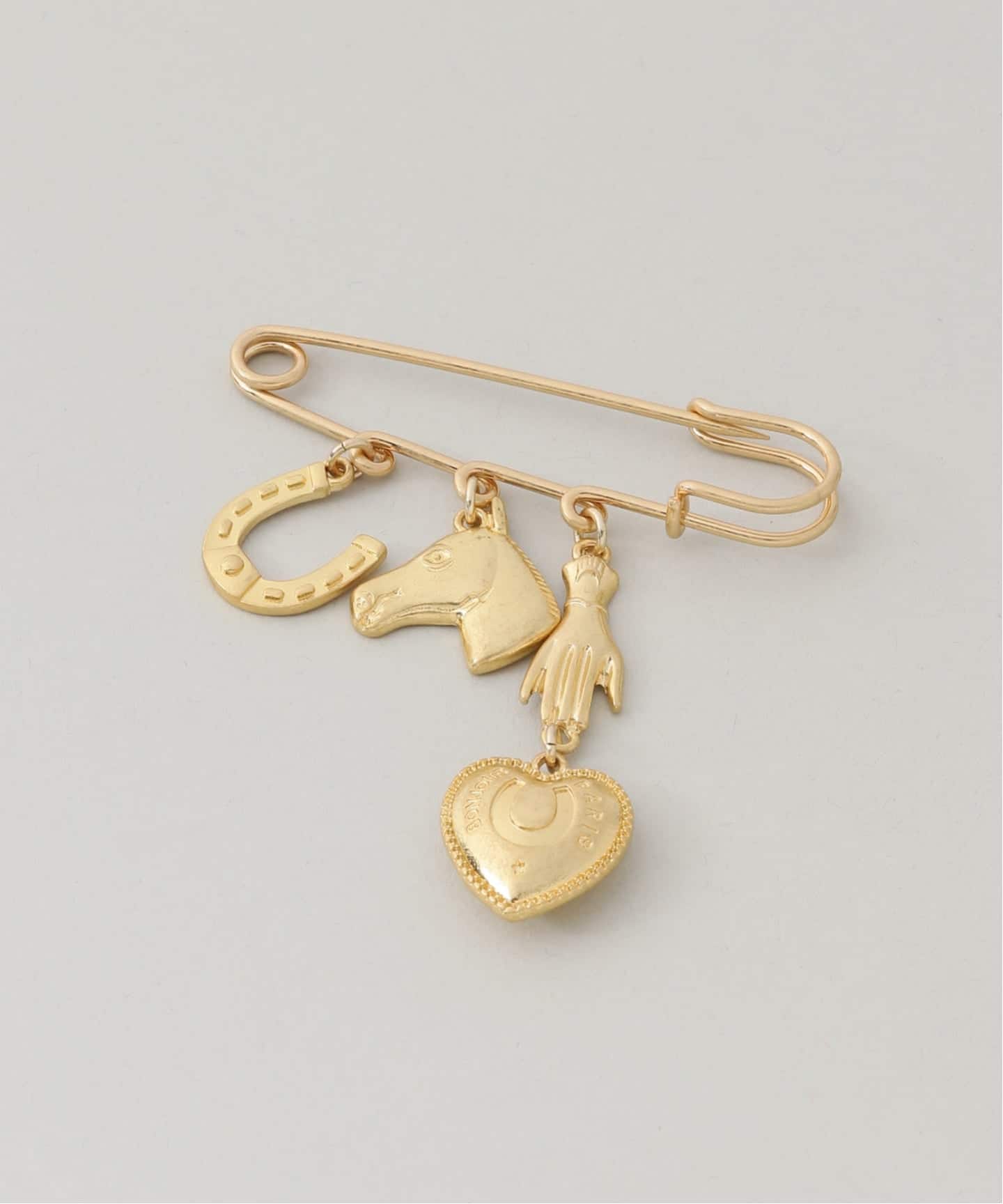 WEB限定/追加予約》IENA CHEVAL 3ROW ブローチB（その他ファッション