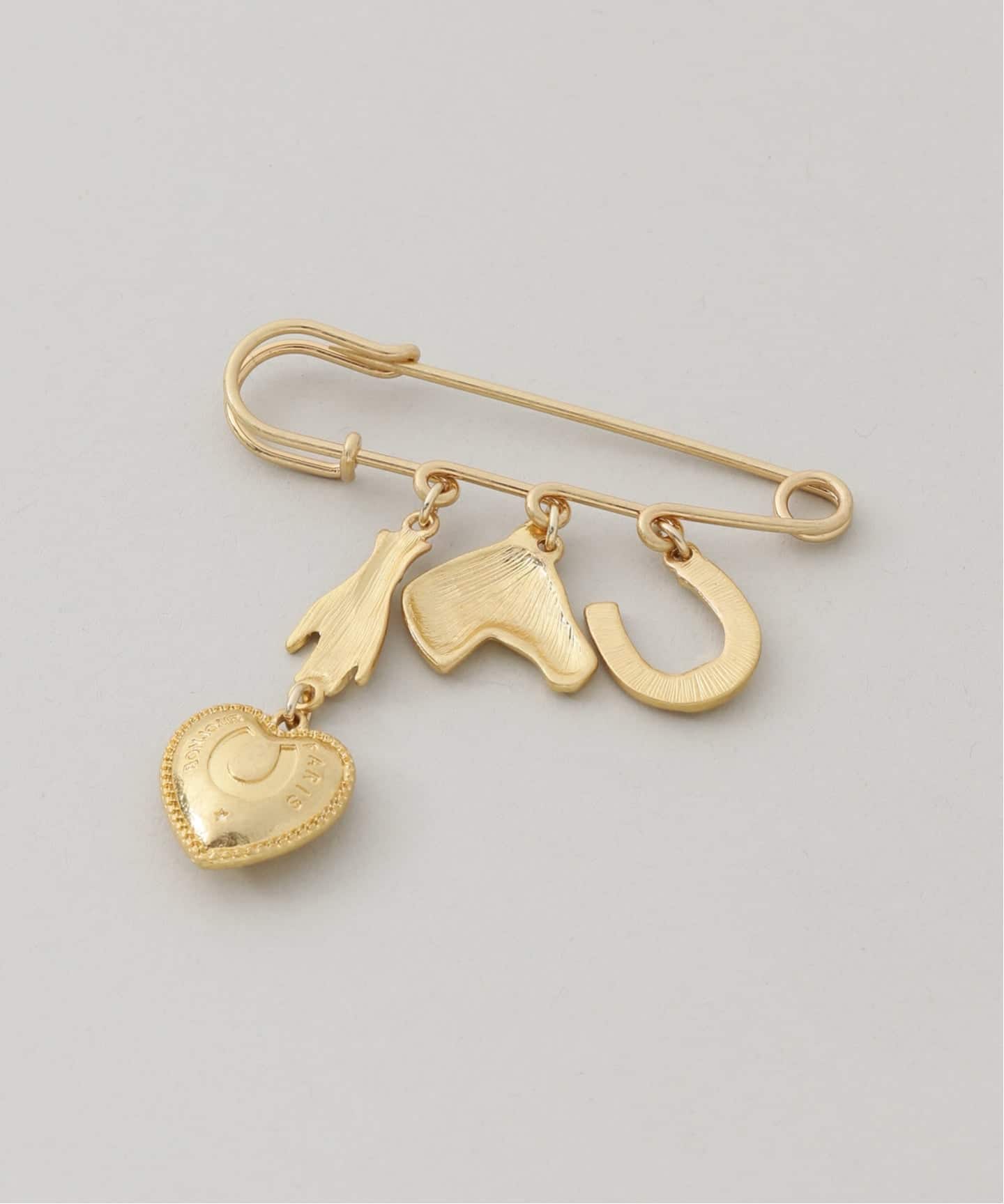 WEB限定/追加》IENA CHEVAL 3ROW ブローチB（その他ファッション小物