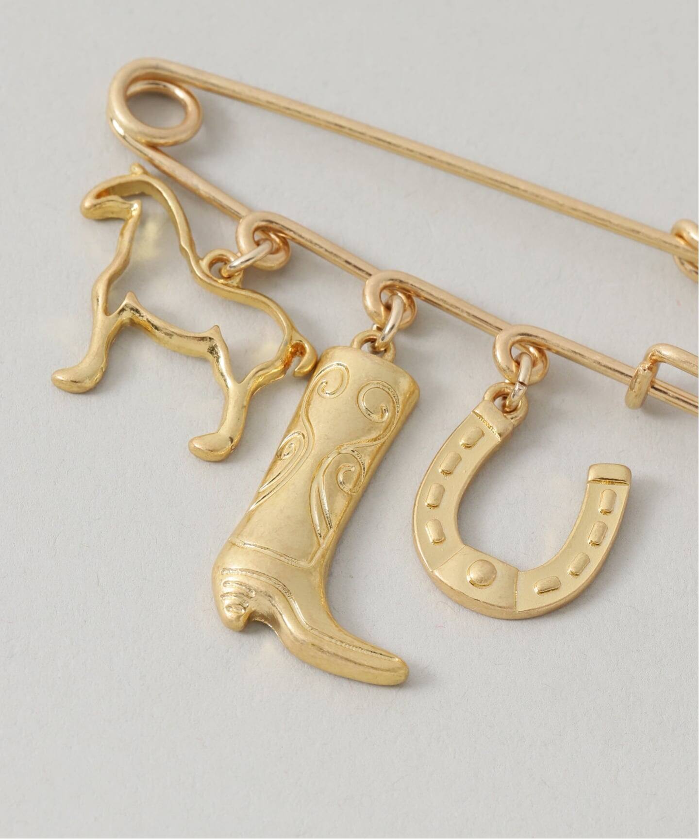 WEB限定/追加2予約》IENA CHEVAL 3ROW ブローチA（その他ファッション