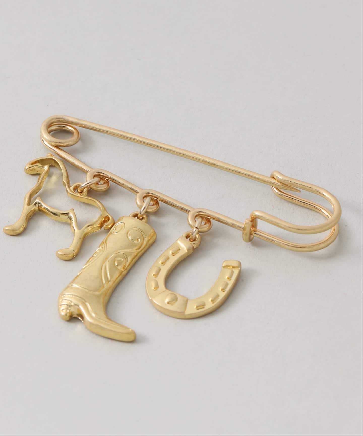 WEB限定/追加2予約》IENA CHEVAL 3ROW ブローチA（その他ファッション