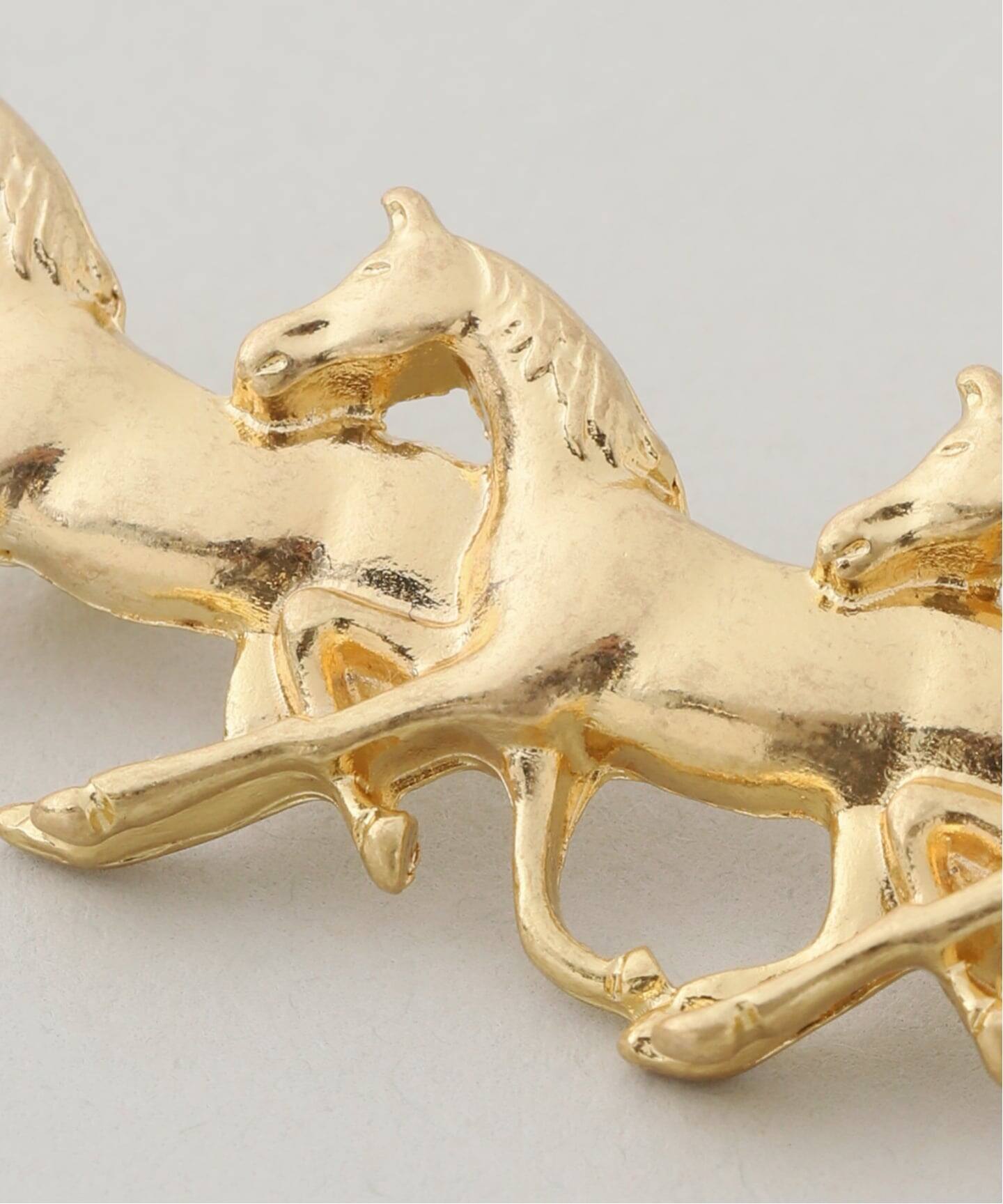 WEB限定/追加2予約》IENA CHEVAL 3ROW ブローチC（その他ファッション