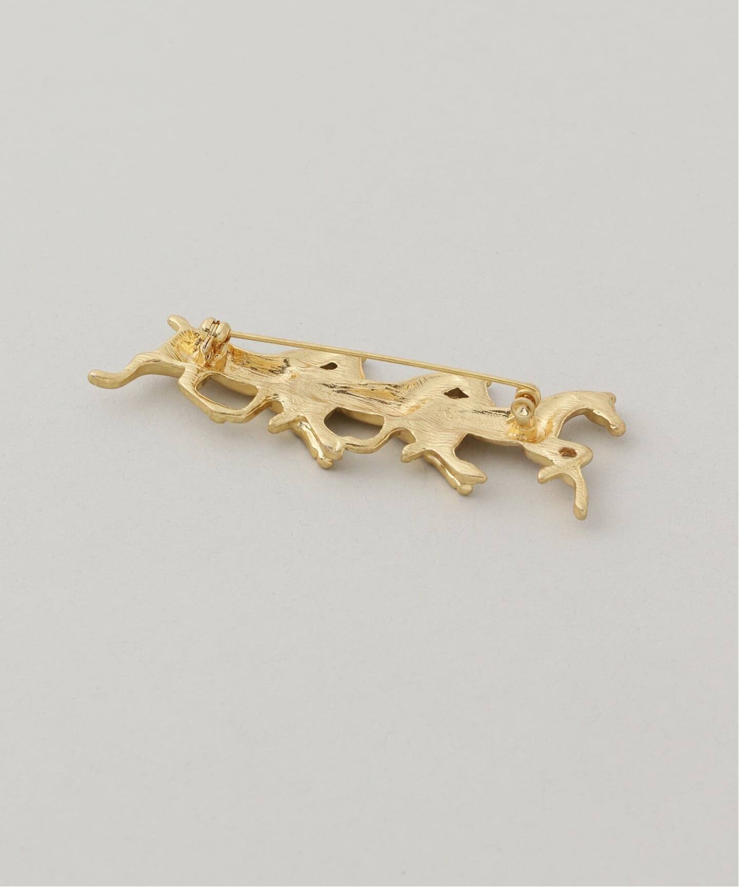 WEB限定/追加2予約》IENA CHEVAL 3ROW ブローチC（その他ファッション