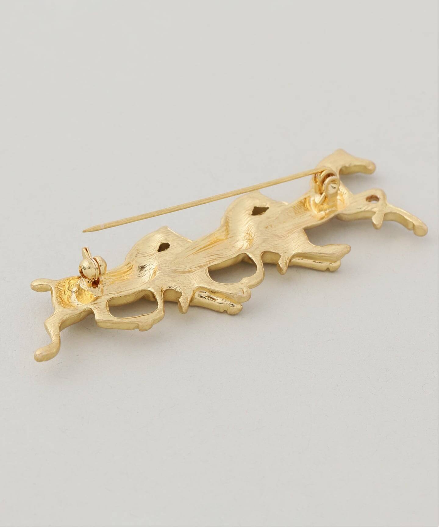 WEB限定/追加2予約》IENA CHEVAL 3ROW ブローチC（その他ファッション