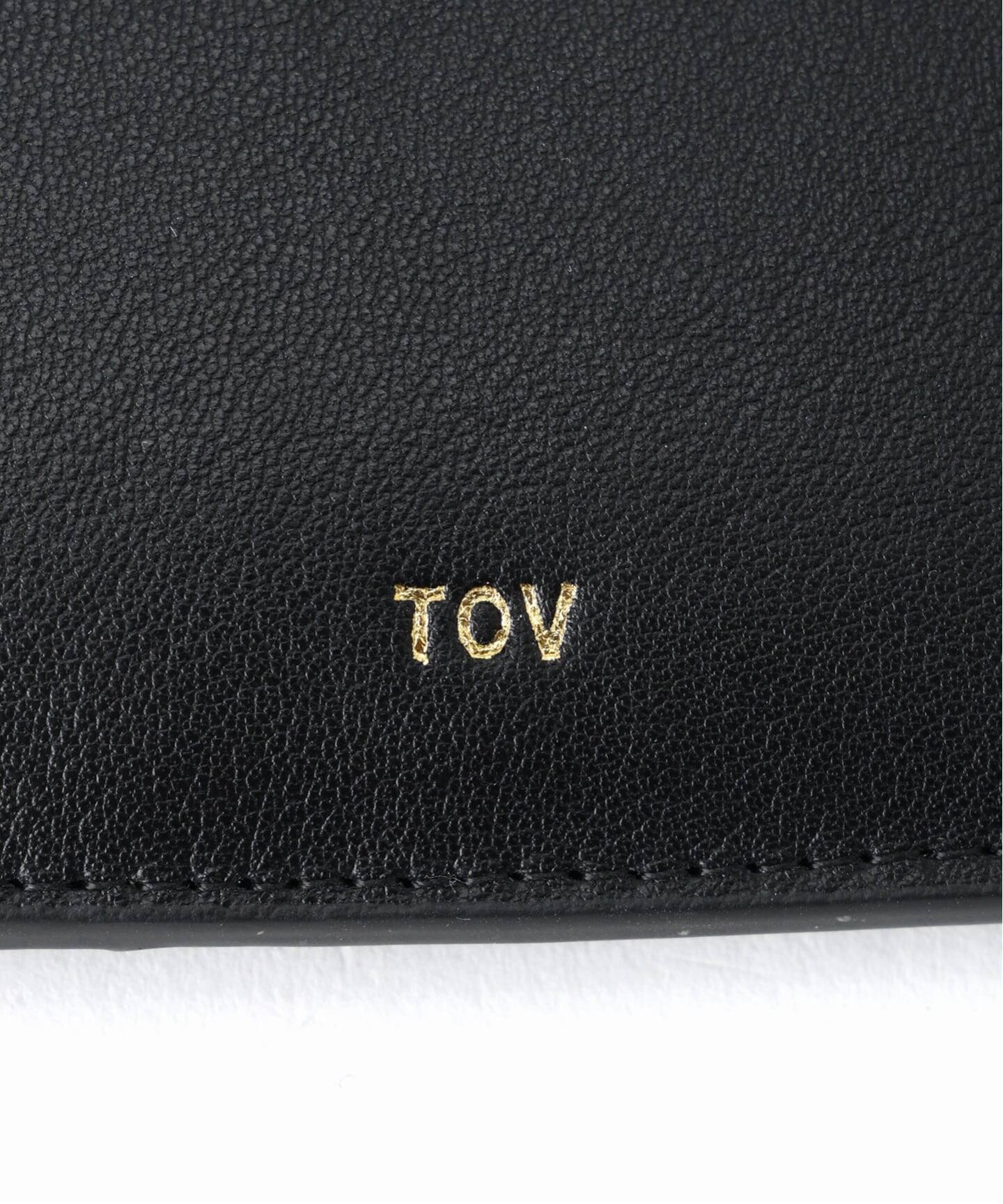 TOV フラグメントケース ブラック ミニ財布 tov/トーヴ フラグメントケース（財布・コインケース）｜SLOBE IENA
