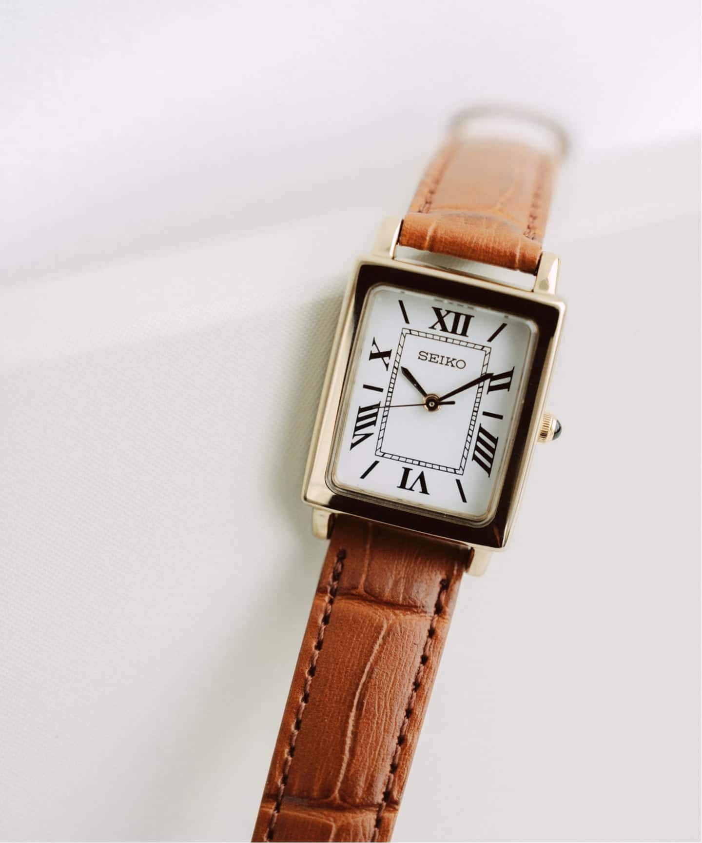 SEIKO SLOBE ブラウンレザー時計 SEIKO/セイコー Exclusive SLOBE IENA（新品）｜SLOBE IENA（スローブ