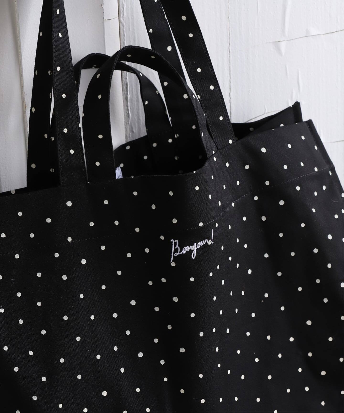 BASIC】ボンジュール2wayトートバッグ （ドット）（トートバッグ