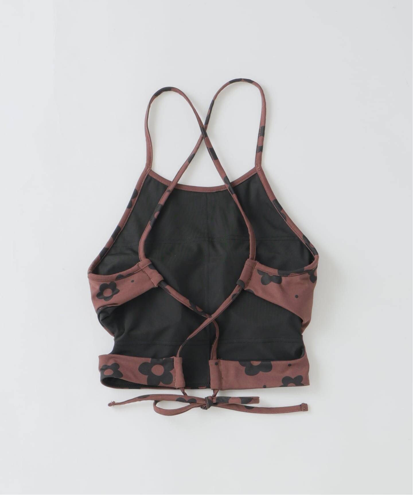 myriam swim (トップスとハイウエストボトムスのセット) myriam swim/ミリアムスイム】 Cropped High NeckTop（大人サイズ