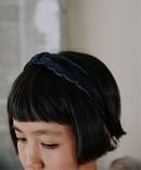 《予約》【MARONENONFEE/マーロンエノンフィ】別注スカラップカチューシャB