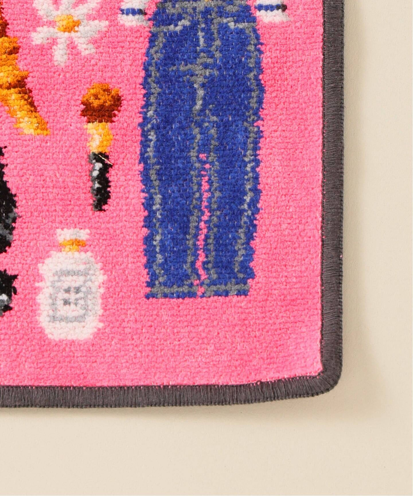 FEILER/フェイラー】別注 AMOR IENA 25*25ハンカチ（グレー