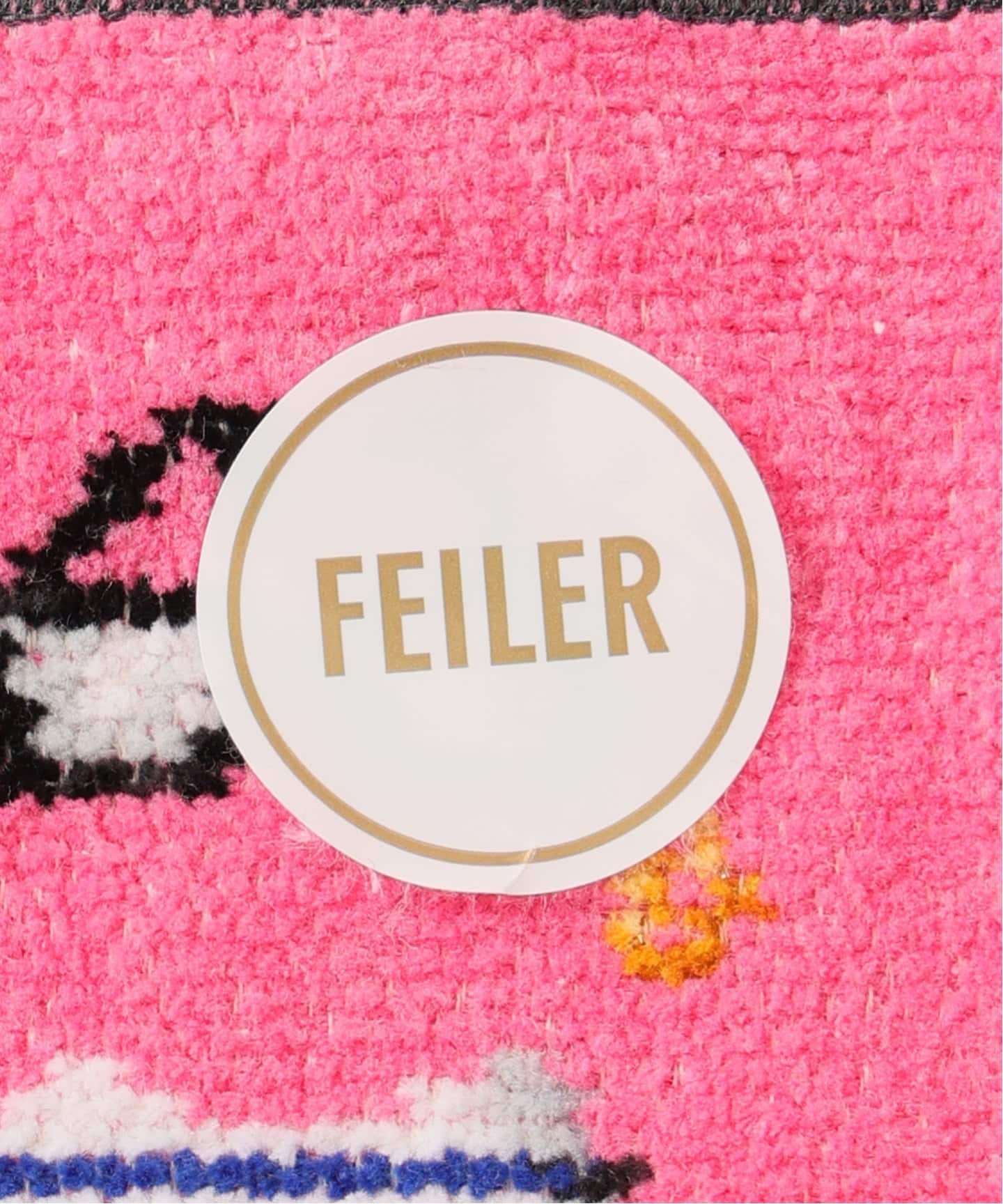 FEILER/フェイラー】別注 AMOR IENA 25*25ハンカチ（グレー