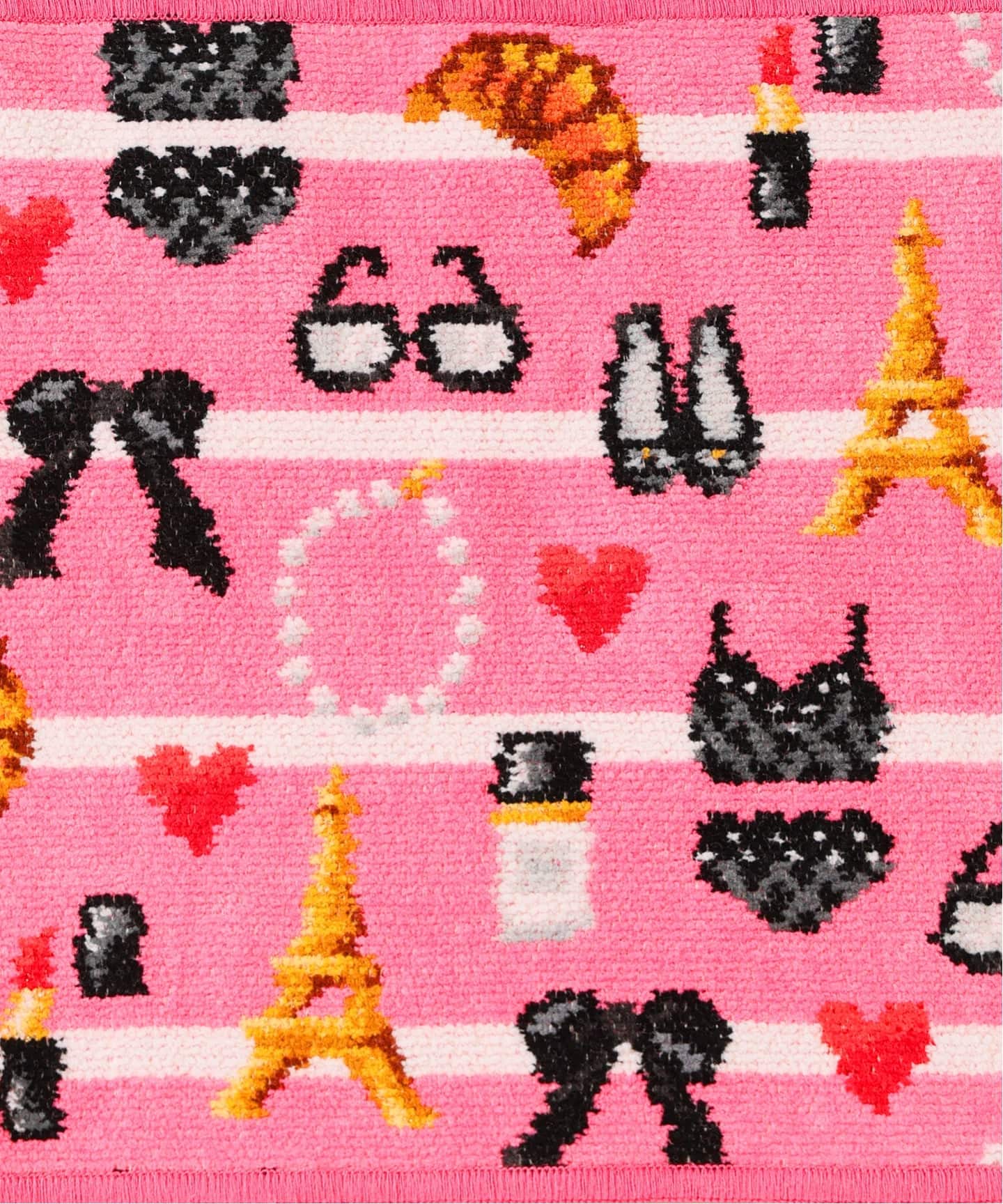 FEILER×IENA ENFANT ハンカチピンク☆枚セット FEILER/フェイラー】別注 ROSE IENA 25*25ハンカチ（ピンク