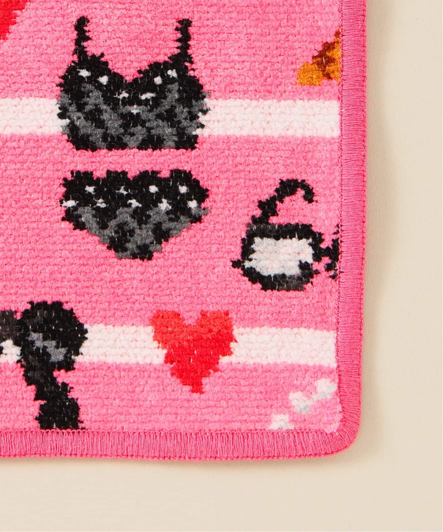 FEILER/フェイラー】別注 ROSE IENA 25*25ハンカチ（ピンク