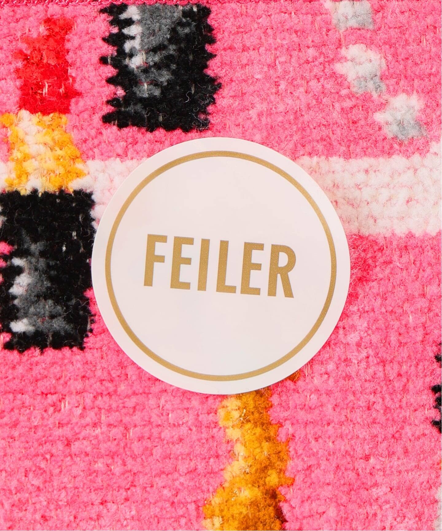 FEILER/フェイラー】別注 ROSE IENA 25*25ハンカチ（ピンク
