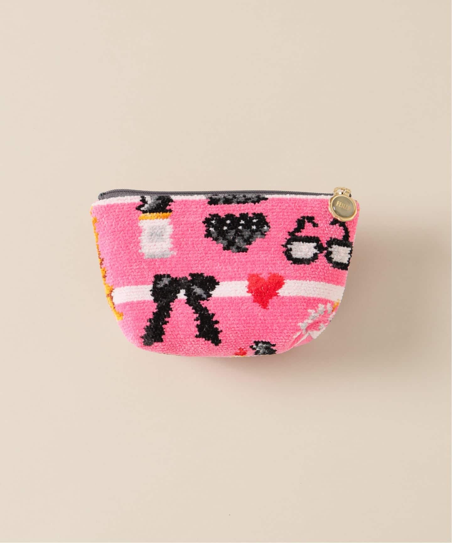 FEILER/フェイラー】別注 ROSE IENA 舟形ポーチ（ポーチ）｜IENA