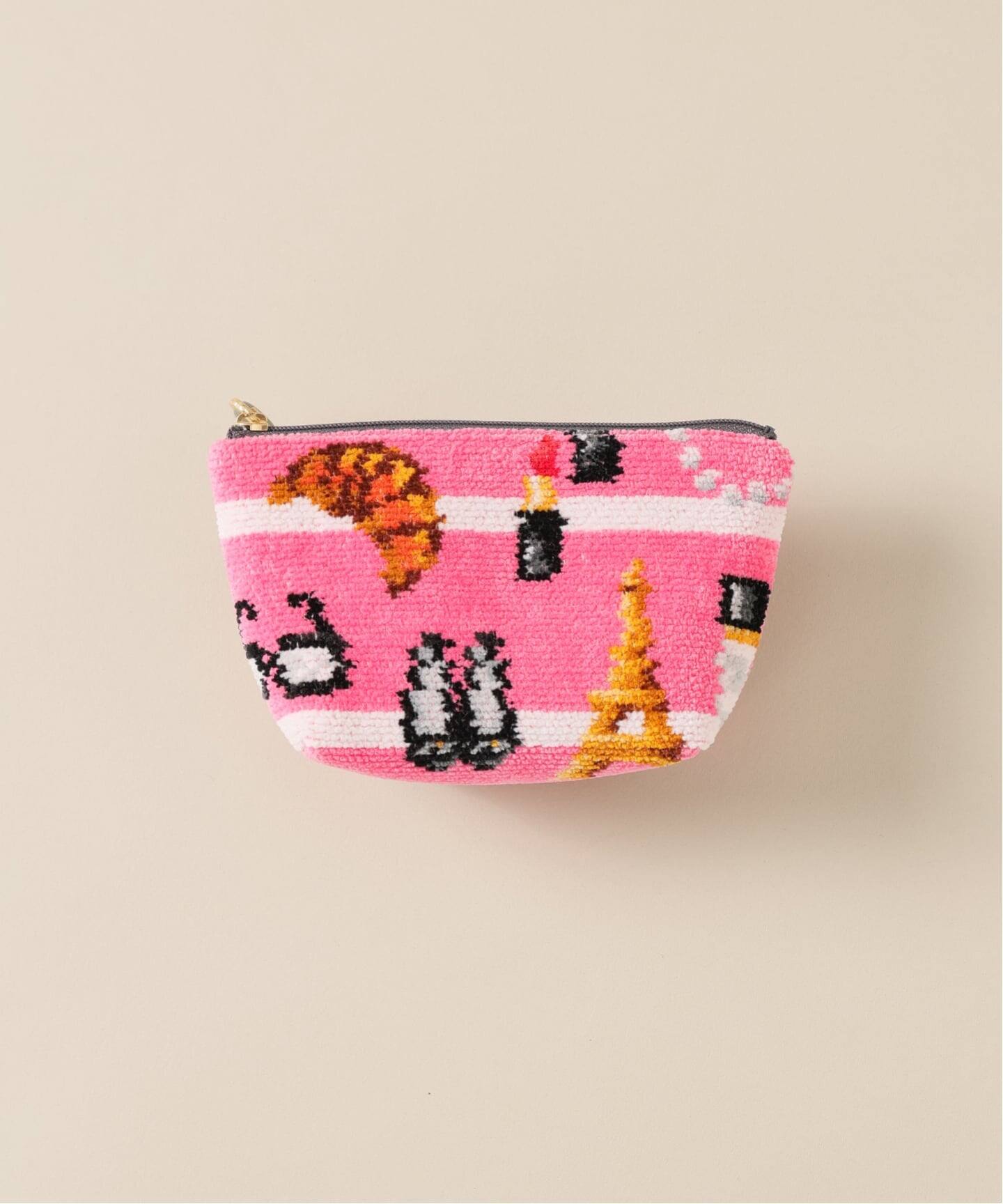 FEILER/フェイラー】別注 ROSE IENA 舟形ポーチ（ポーチ）｜IENA