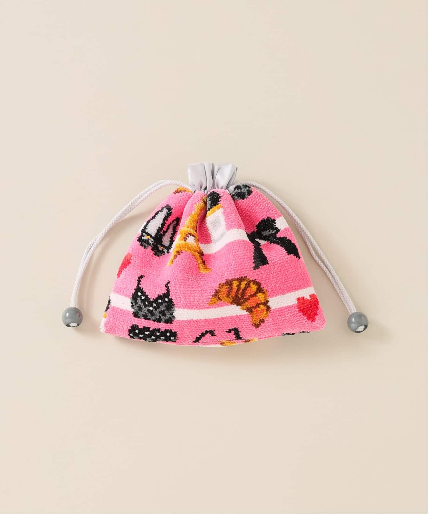 FEILER/フェイラー】別注 ROSE IENA 巾着（ポーチ）｜IENA ENFANT