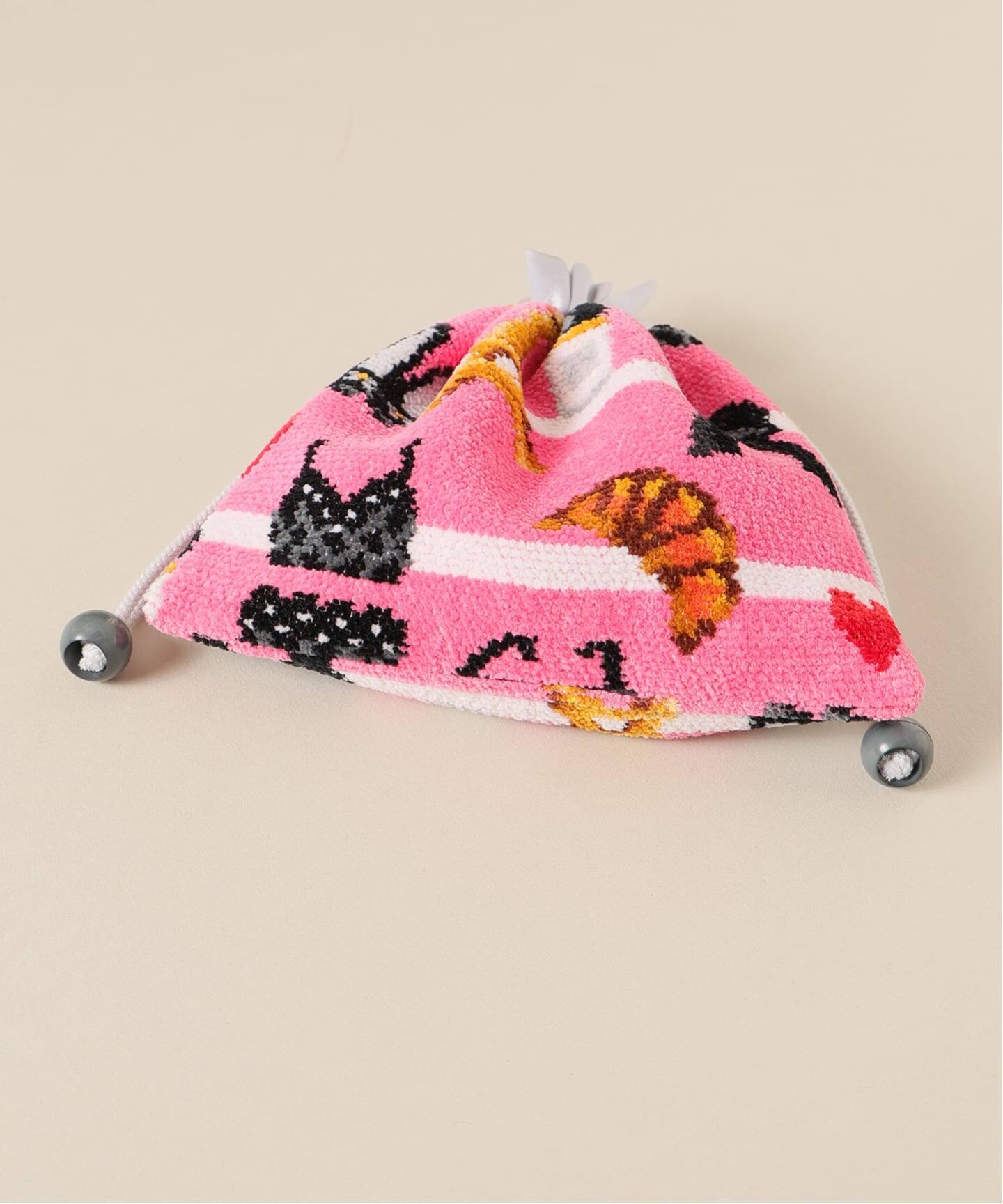 FEILER/フェイラー】別注 ROSE IENA 巾着（ポーチ）｜IENA ENFANT