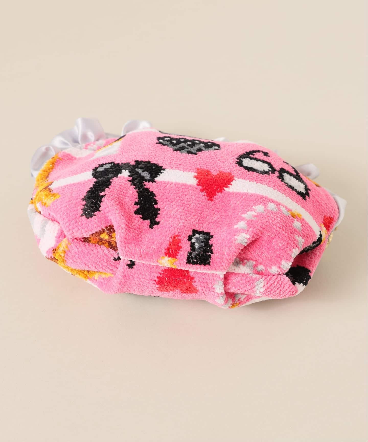 FEILER/フェイラー】別注 ROSE IENA フリルシェルポーチ（ポーチ