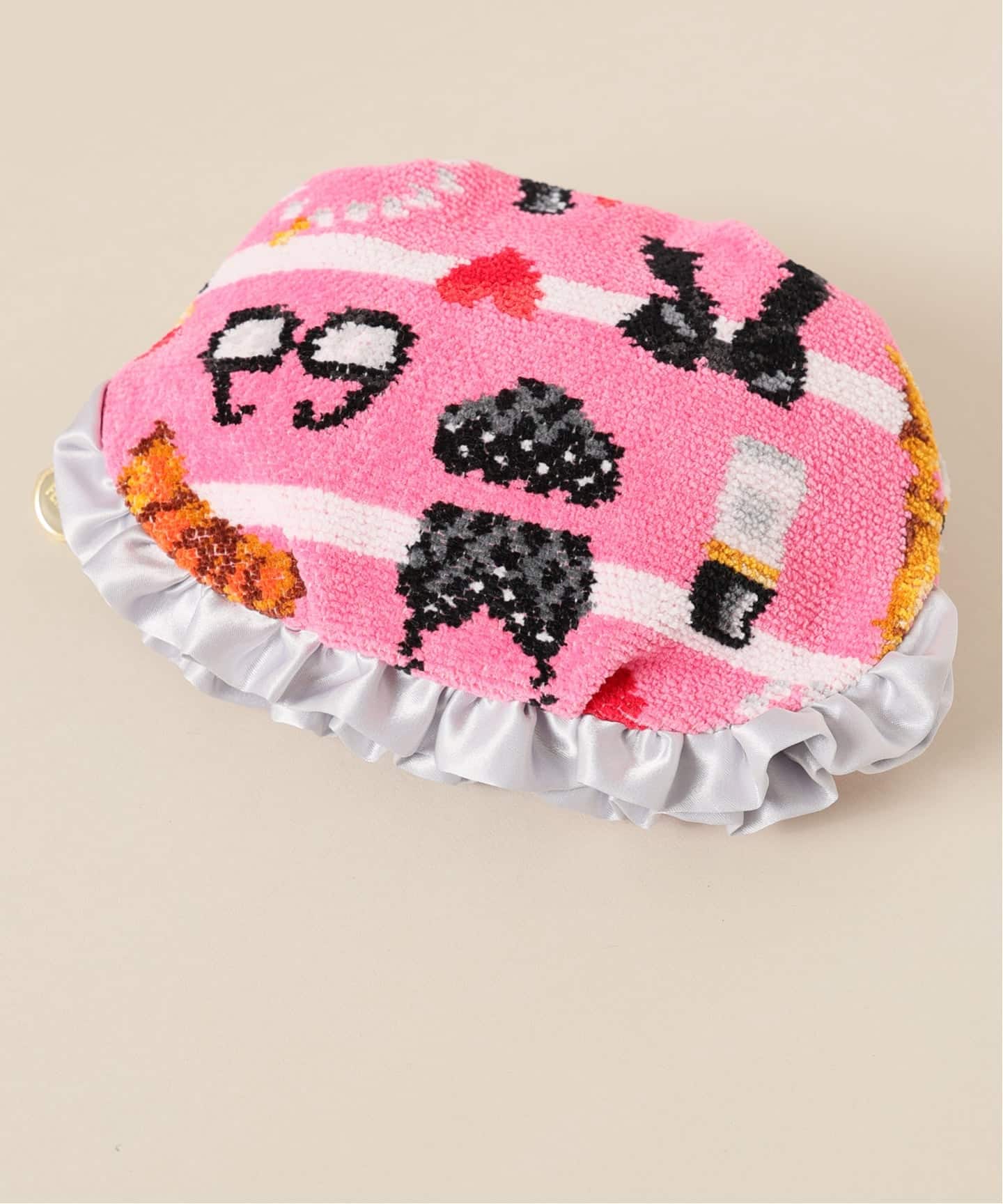 FEILER/フェイラー】別注 ROSE IENA フリルシェルポーチ（ポーチ