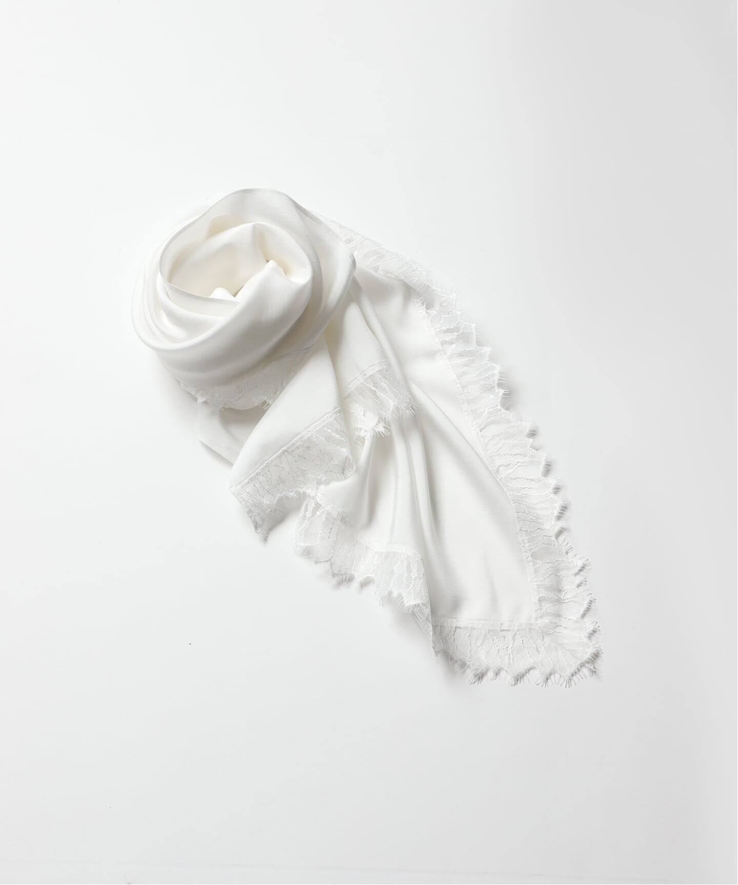 Silk mix lace ストール（ストール）｜Plage（プラージュ）の通販