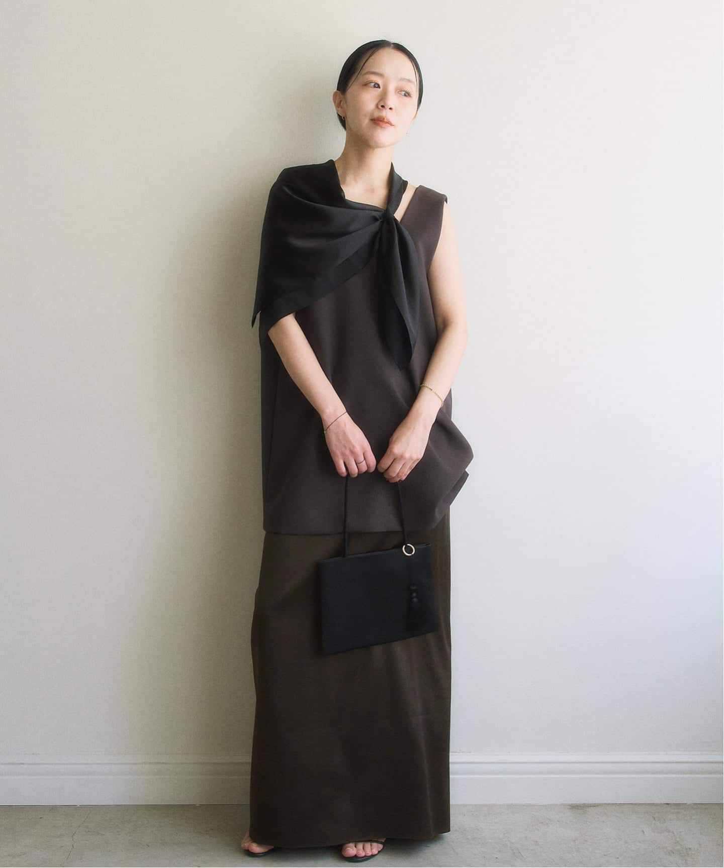 一部カラー新宿店・WEB限定》MY_silk satin スカーフ（スカーフ