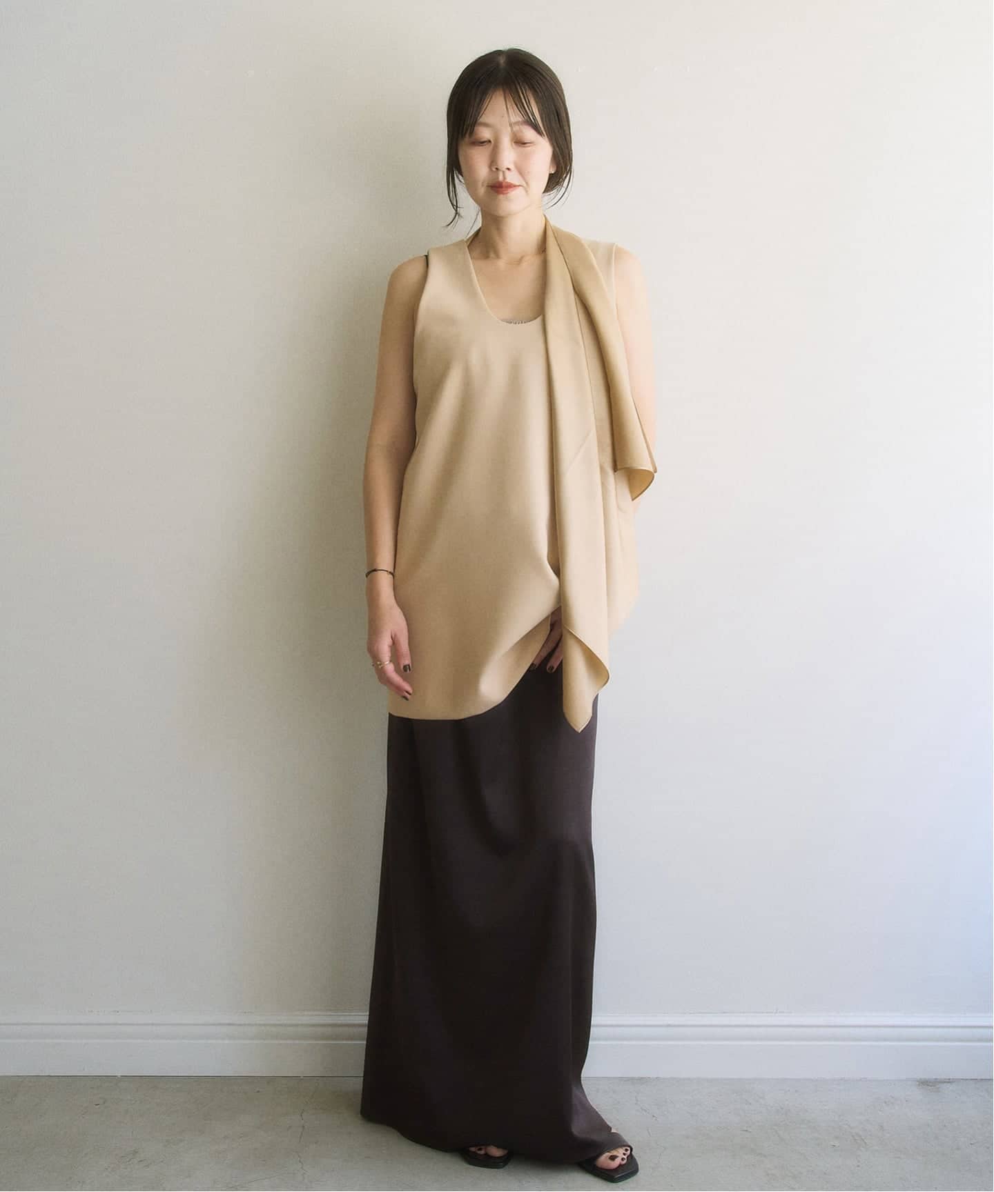 一部カラー新宿店・WEB限定》MY_silk satin スカーフ（スカーフ