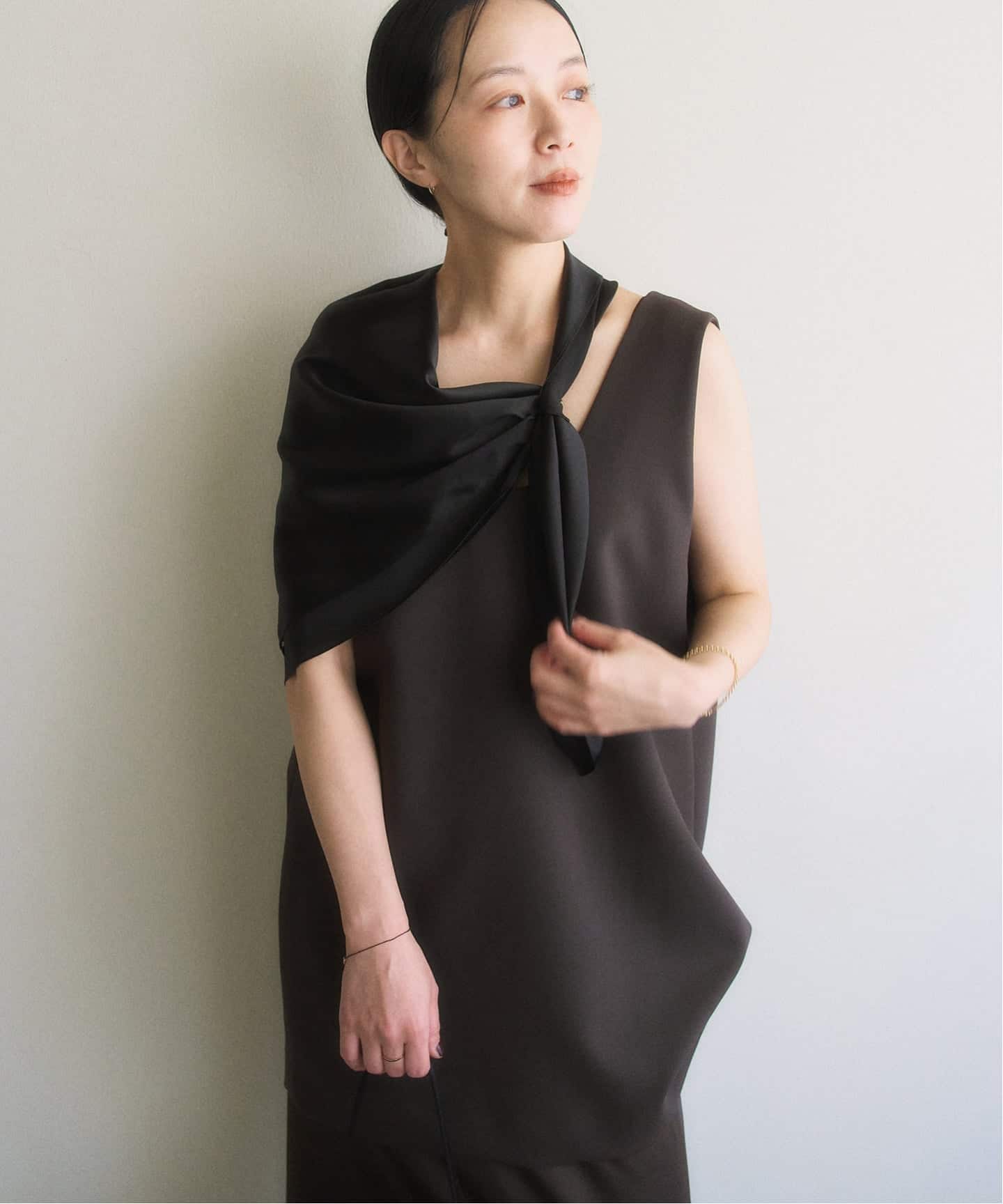 一部カラー新宿店・WEB限定》MY_silk satin スカーフ（スカーフ