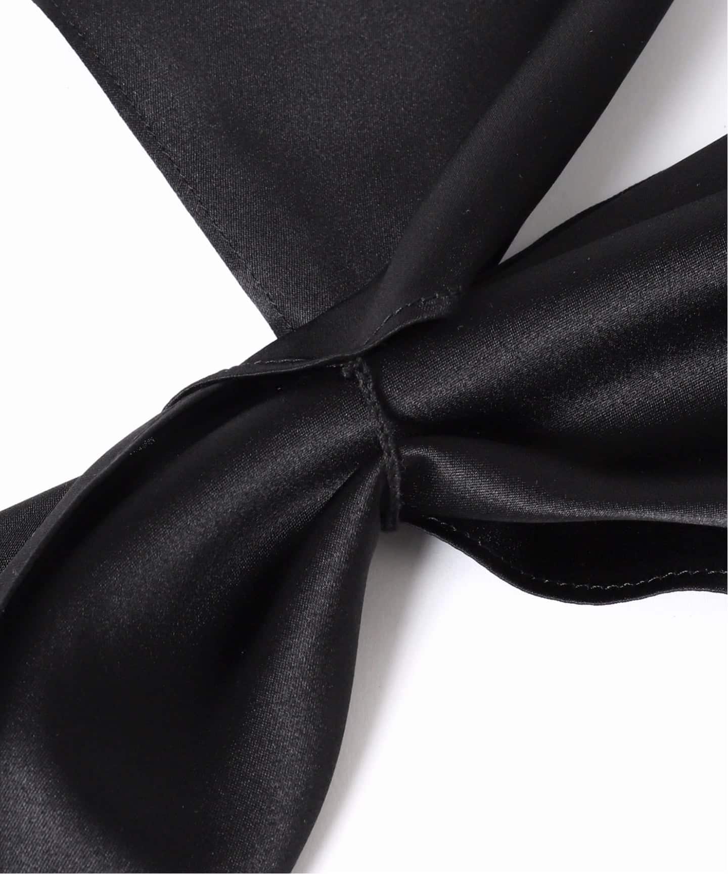 plage satin スカーフ　MY プラージュ Plage MY_silk satin スカーフ （ベージュ