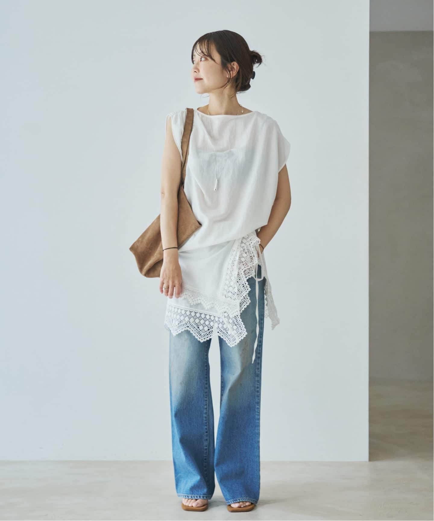 Cotton lace スカーフ（スカーフ／バンダナ）｜Plage（プラージュ）の