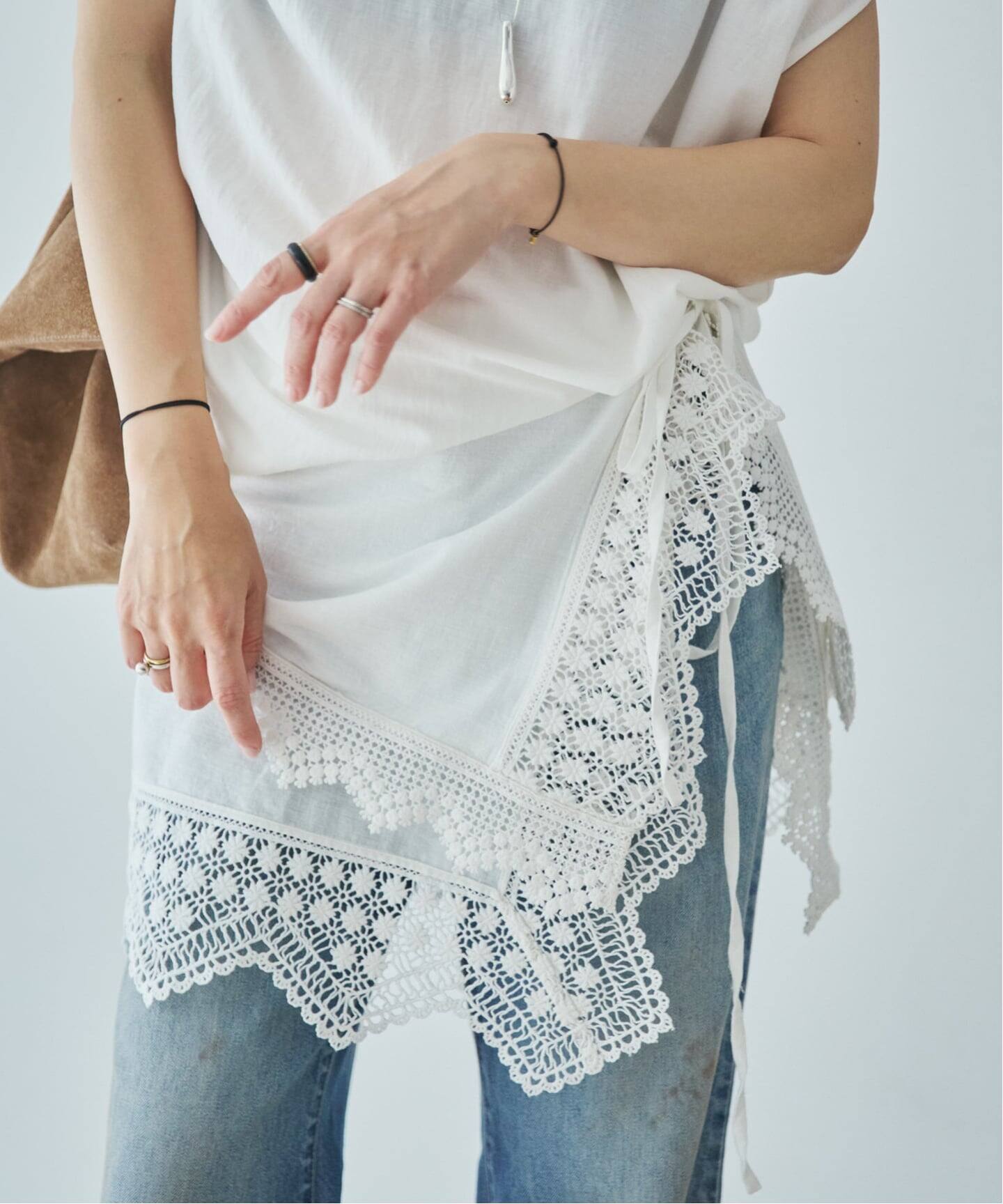 Cotton lace スカーフ（スカーフ／バンダナ）｜Plage（プラージュ）の