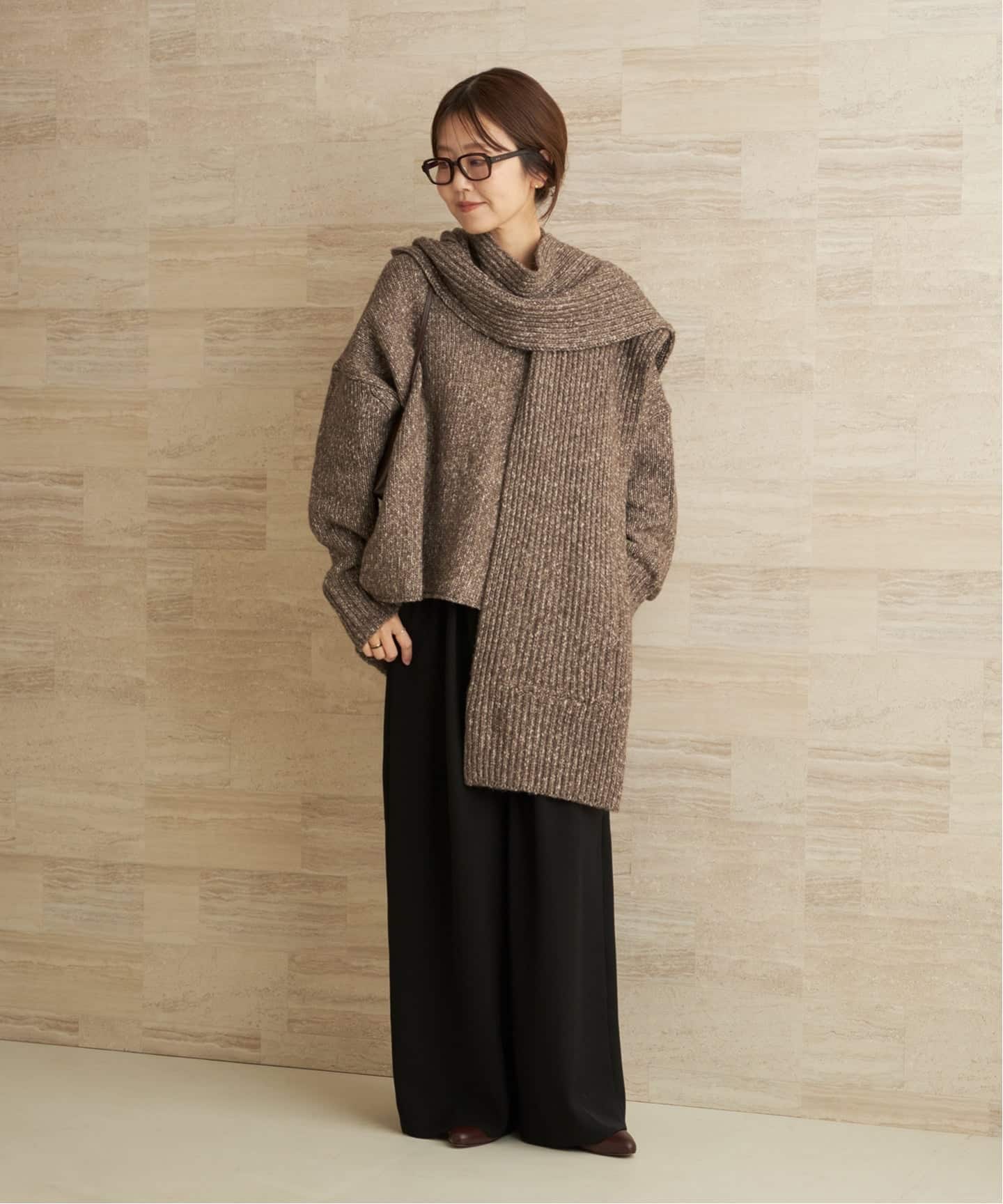 3G ミックスフードマフラー（ストール）｜Plage（プラージュ）の通販