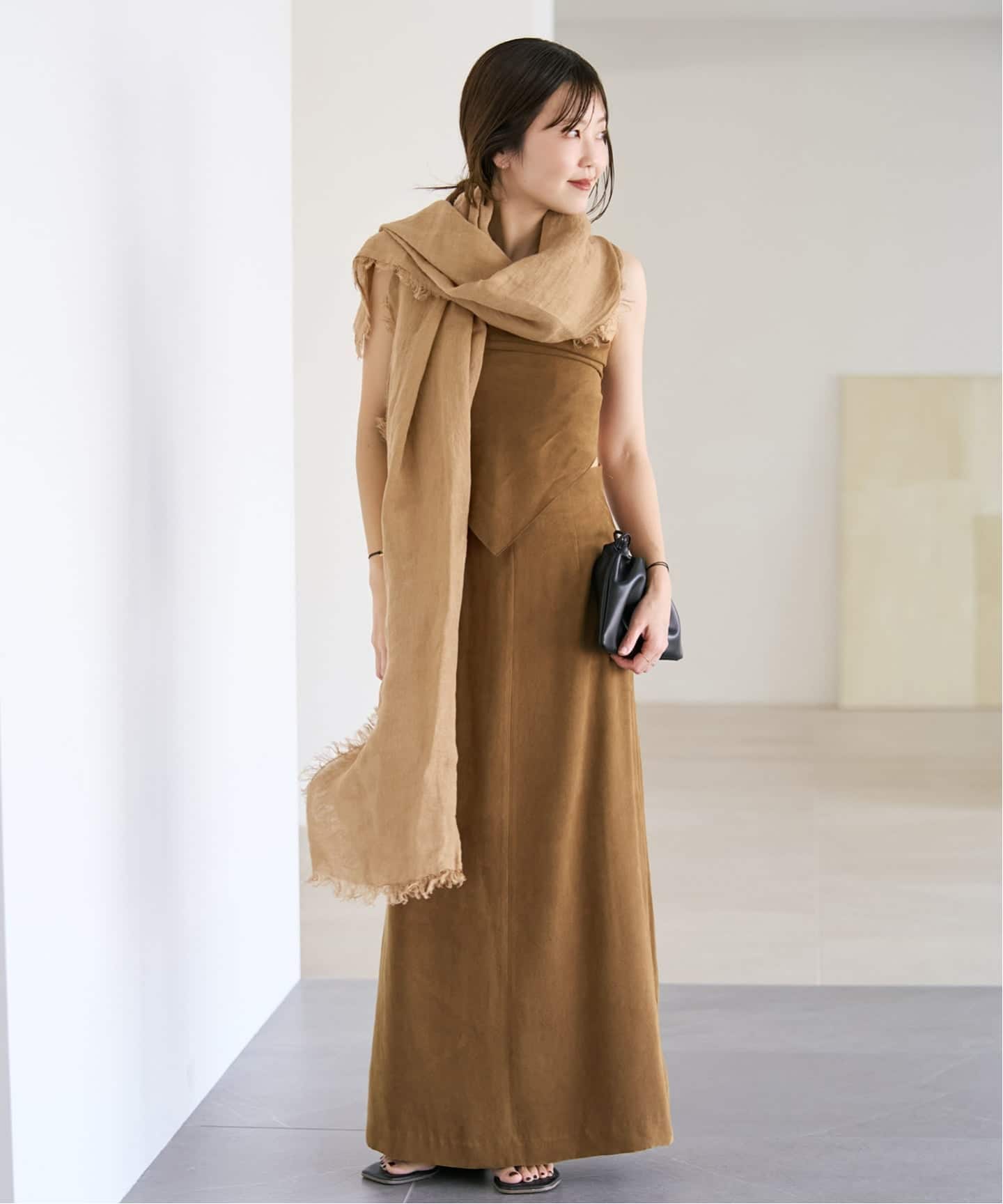 suede mini ストール（スカーフ／バンダナ）｜Plage（プラージュ）の