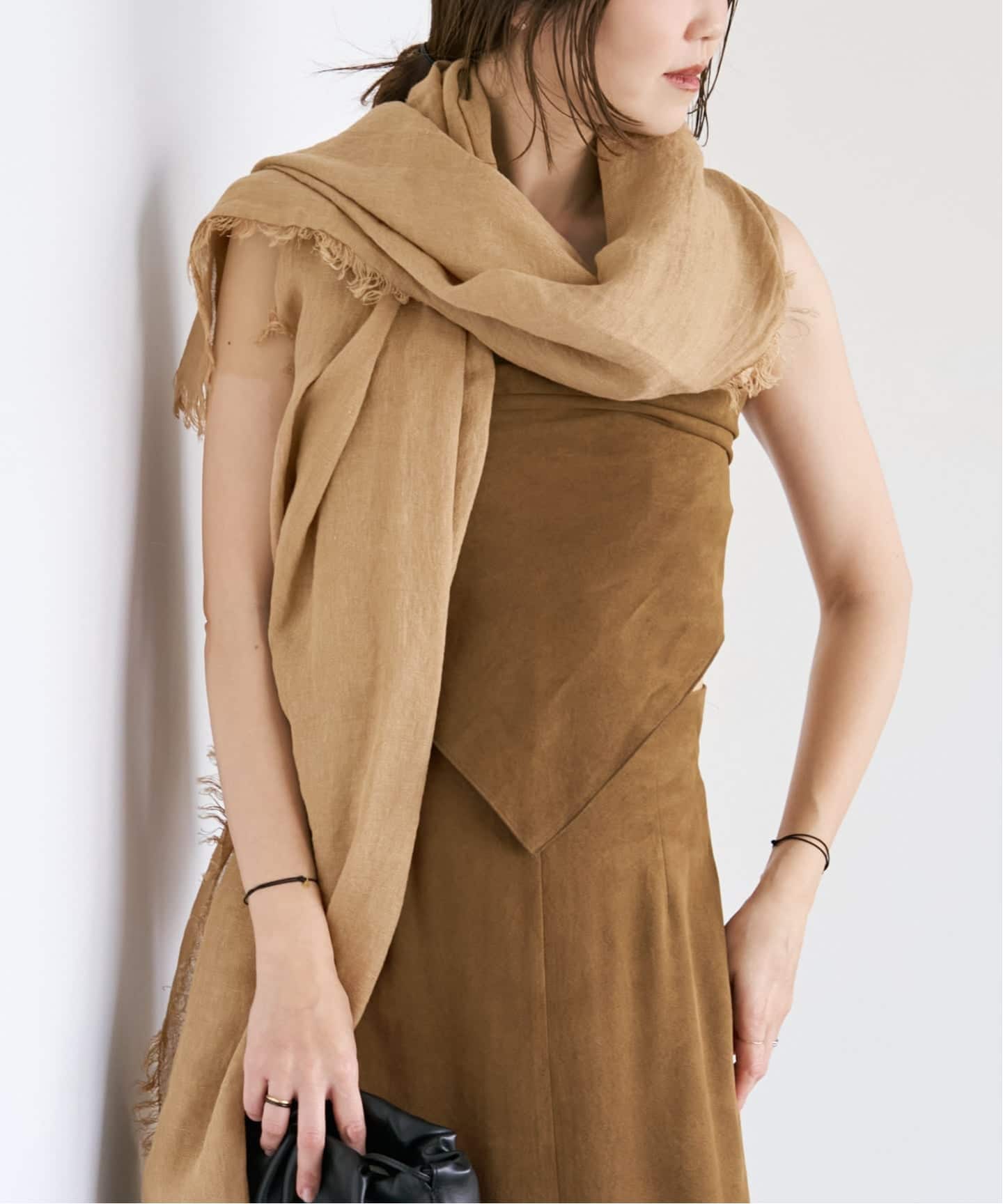 美品　Plage ストール suede mini ストール（スカーフ／バンダナ）｜Plage（プラージュ）の
