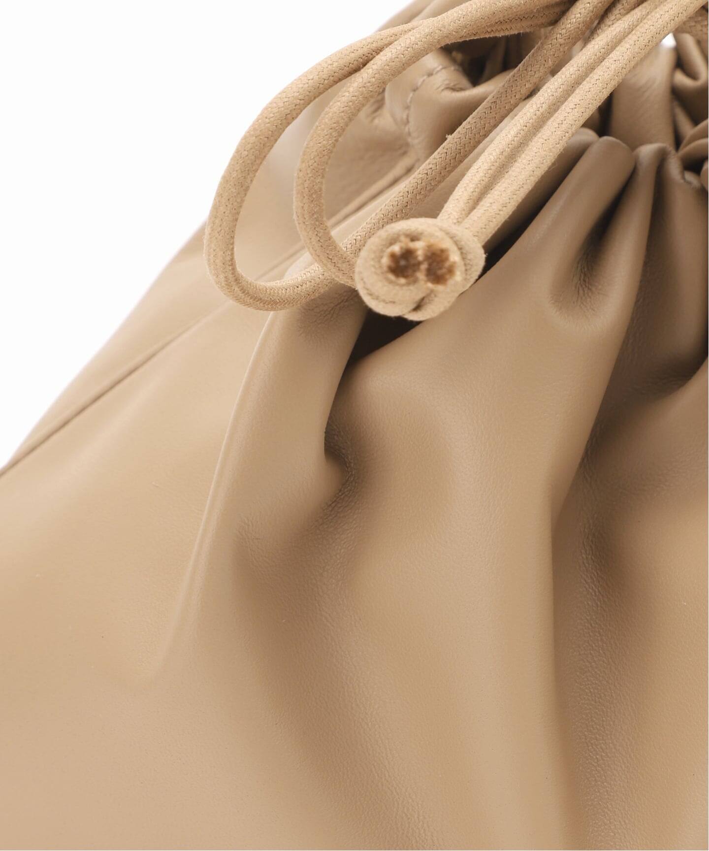 WEB限定追加》les Tendre leather clutch バッグ（ショルダーバッグ