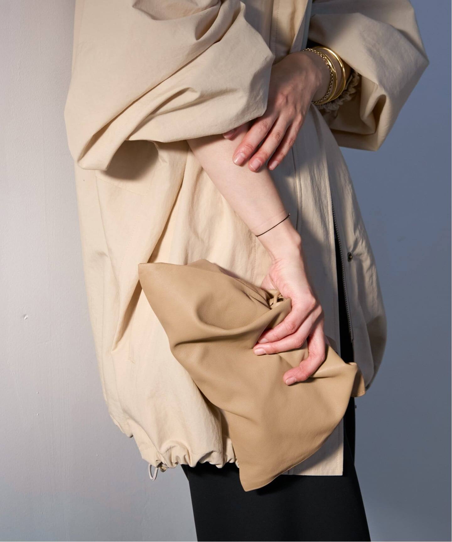 Plage／les Tendre leather clutch WEB限定追加》les Tendre leather clutch バッグ 3（ショルダーバッグ