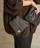 JANE SMITH/ ジェーンスミス  5G THREE FINGERLESS KNIT グローブ