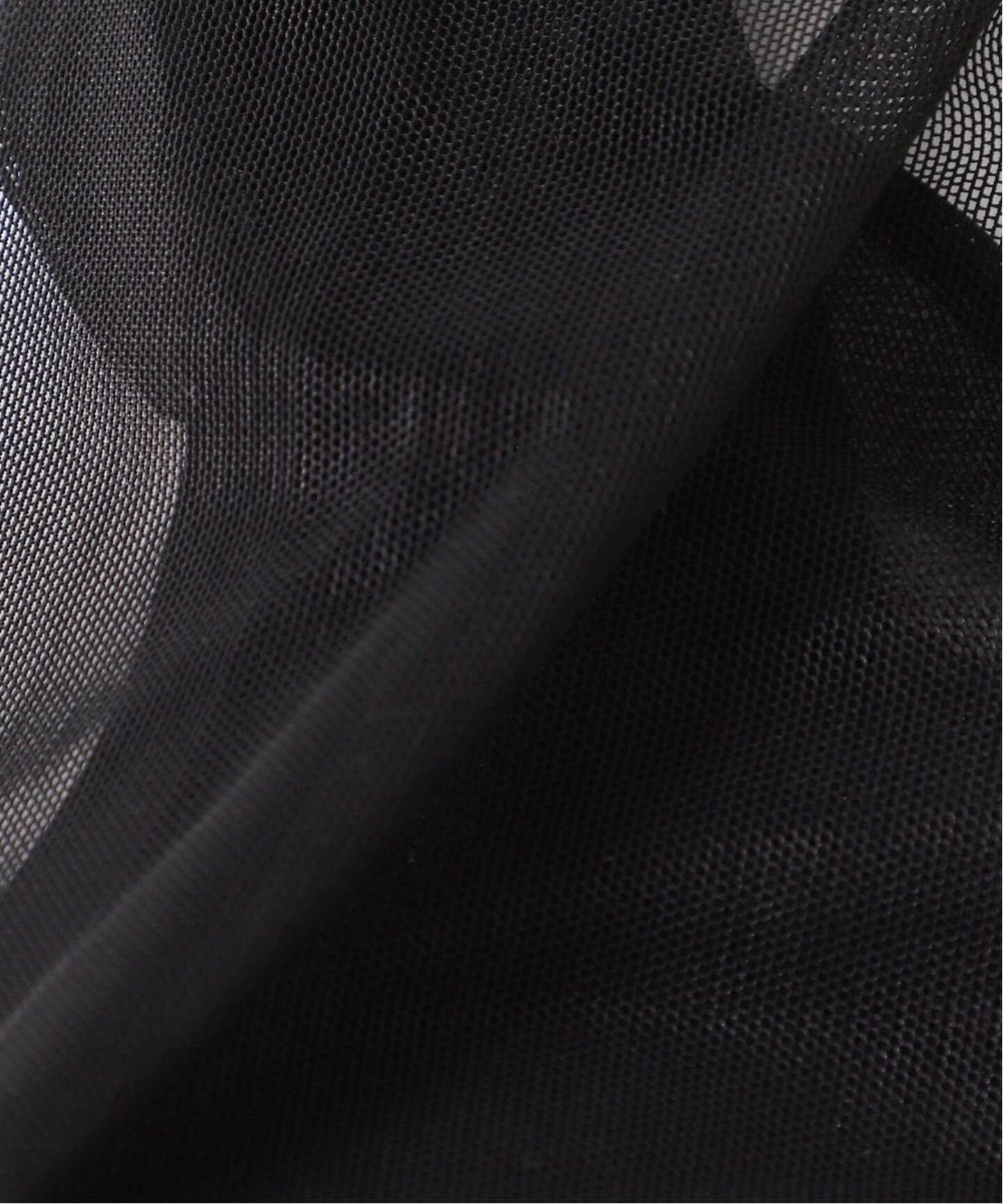 NICENICE MOMENT / ナイスナイスモーメント MESH FRENCH SL TOP