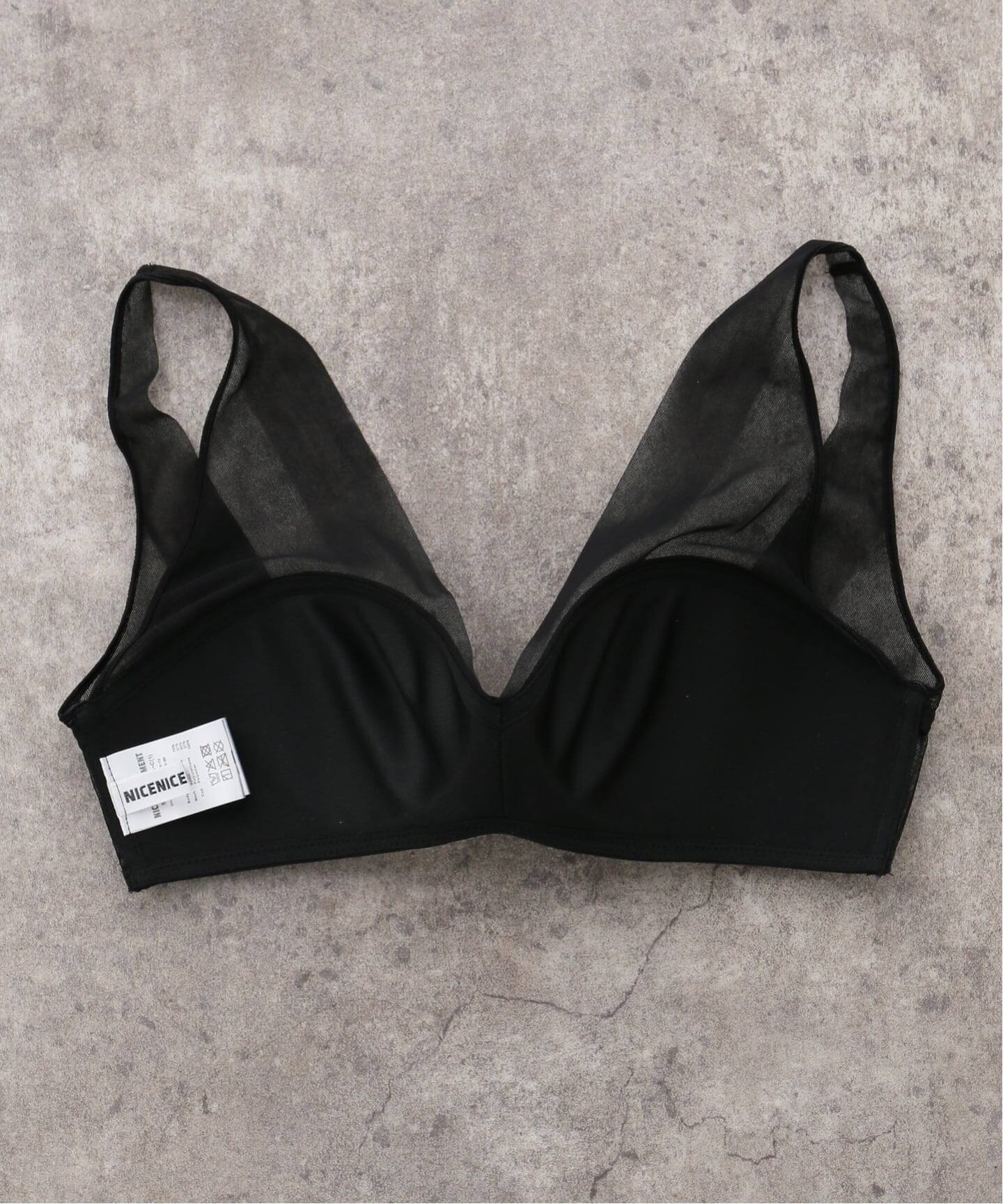 NICENICE MOMENT / ナイスナイスモーメント MESH FINE STRAP ブラ