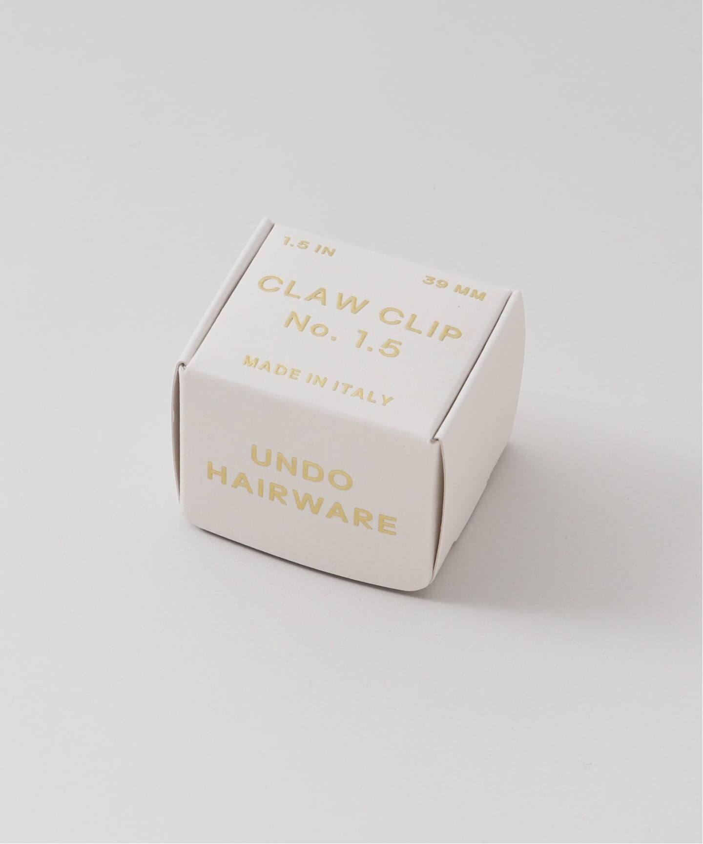 追加予約》UNDO HAIRWARE / ウンドヘアウェア NO.1.5 CLAW CLIP（ヘア
