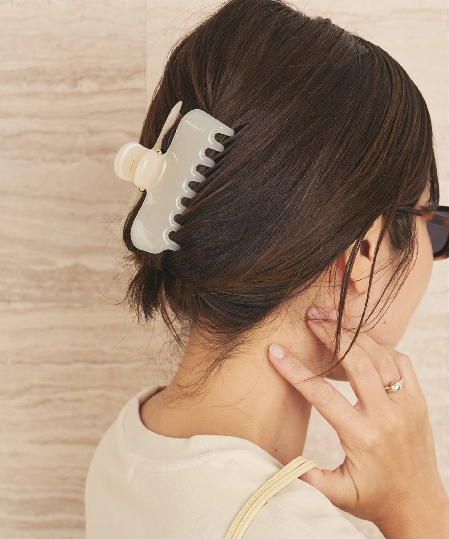UNDO HAIRWARE｜No.4 Claw Clip ヘアクリップ オリーブ 予約》UNDO HAIRWARE / ウンドヘアウェア NO.4 CLAW CLIP（ヘア