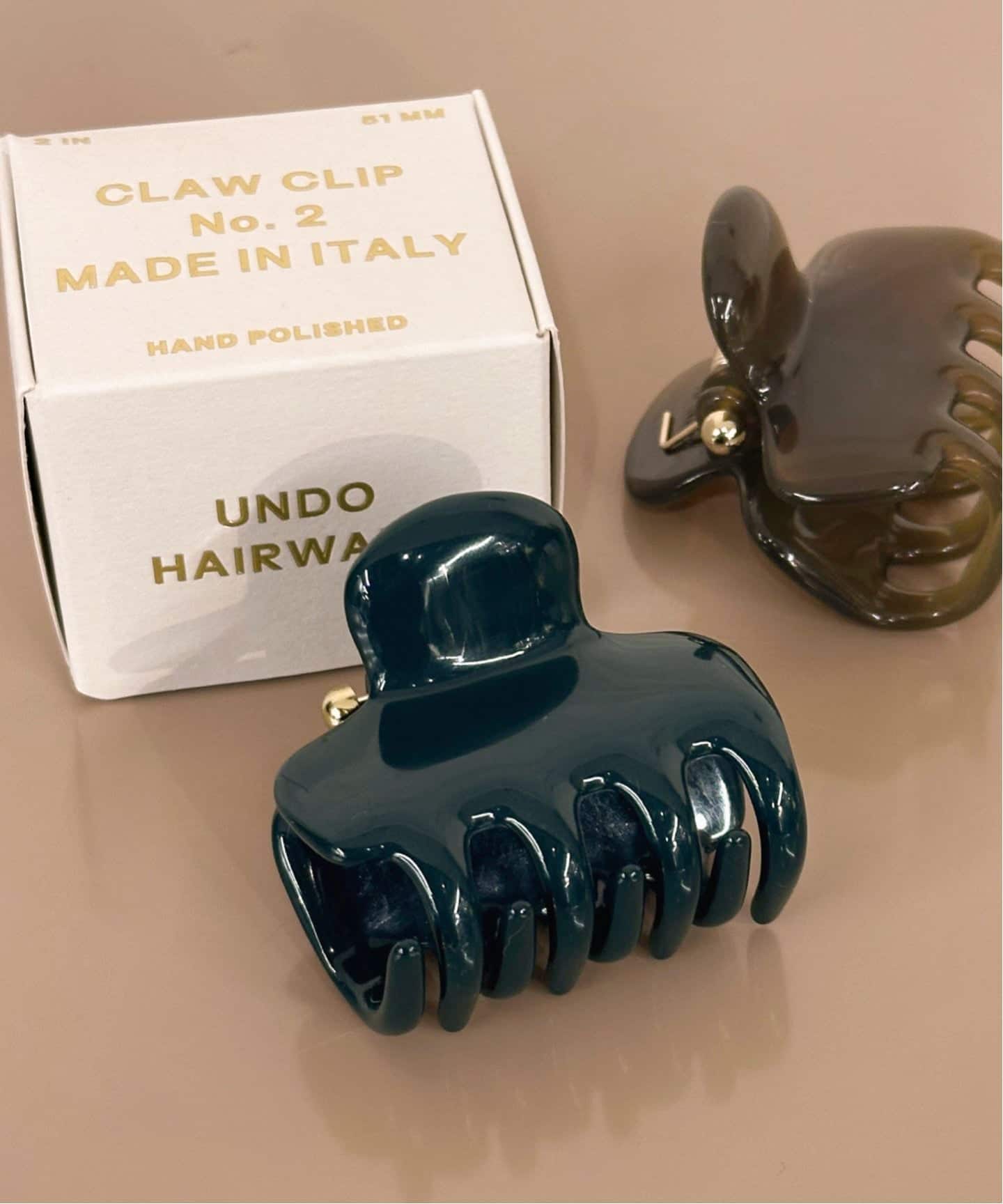 追加予約》UNDO HAIRWARE / ウンドヘアウェア NO.2 CLAW CLIP 2（ヘア