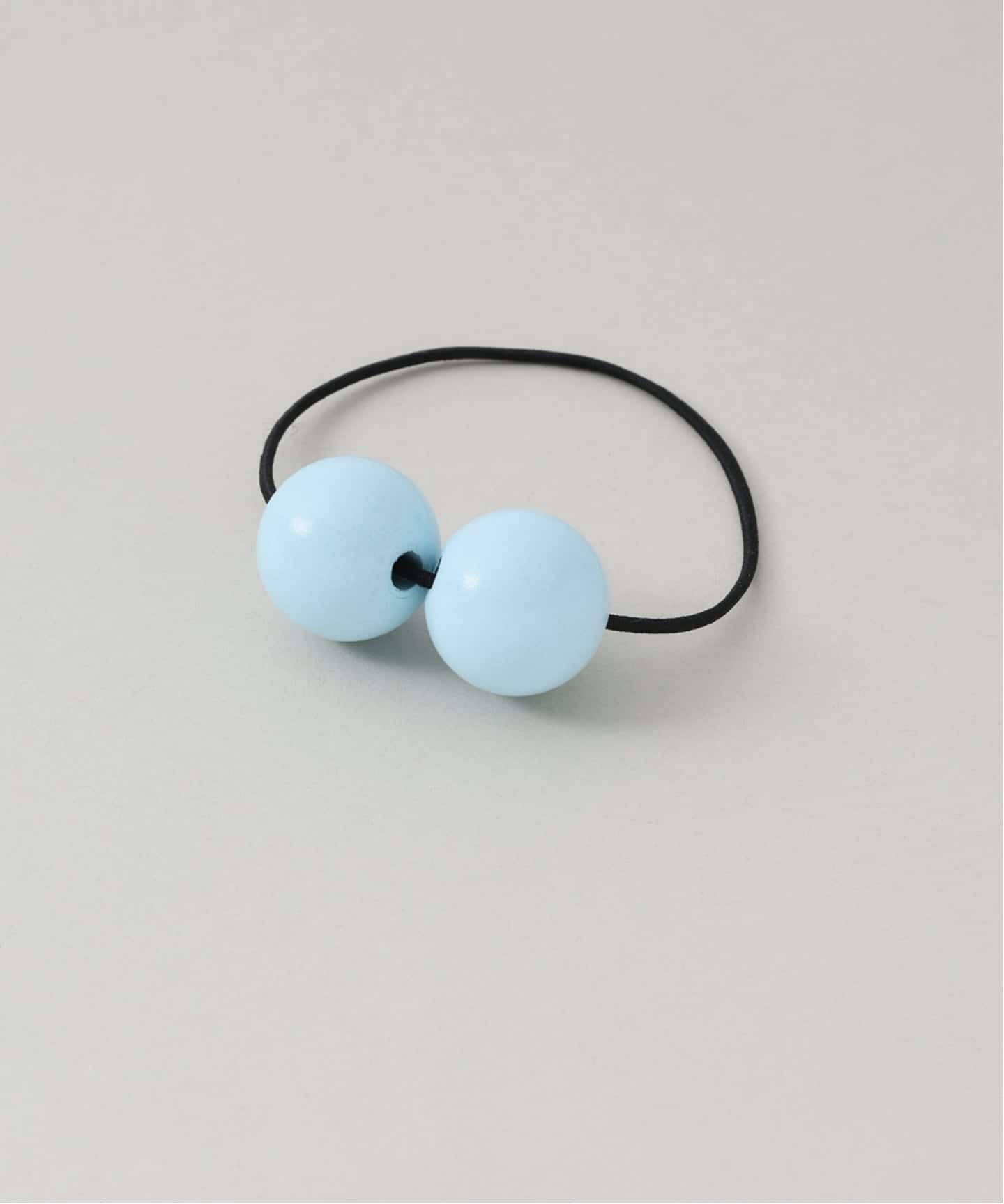 予約》SASKIA DIEZ WOOD HAIR TIE：ヘアゴム（ヘアアクセサリー