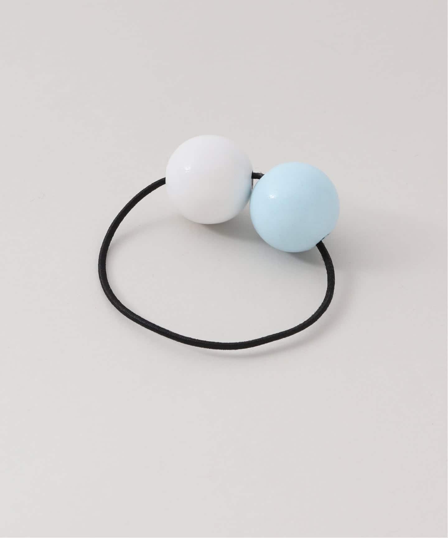 予約》SASKIA DIEZ WOOD HAIR TIE：ヘアゴム（ヘアアクセサリー