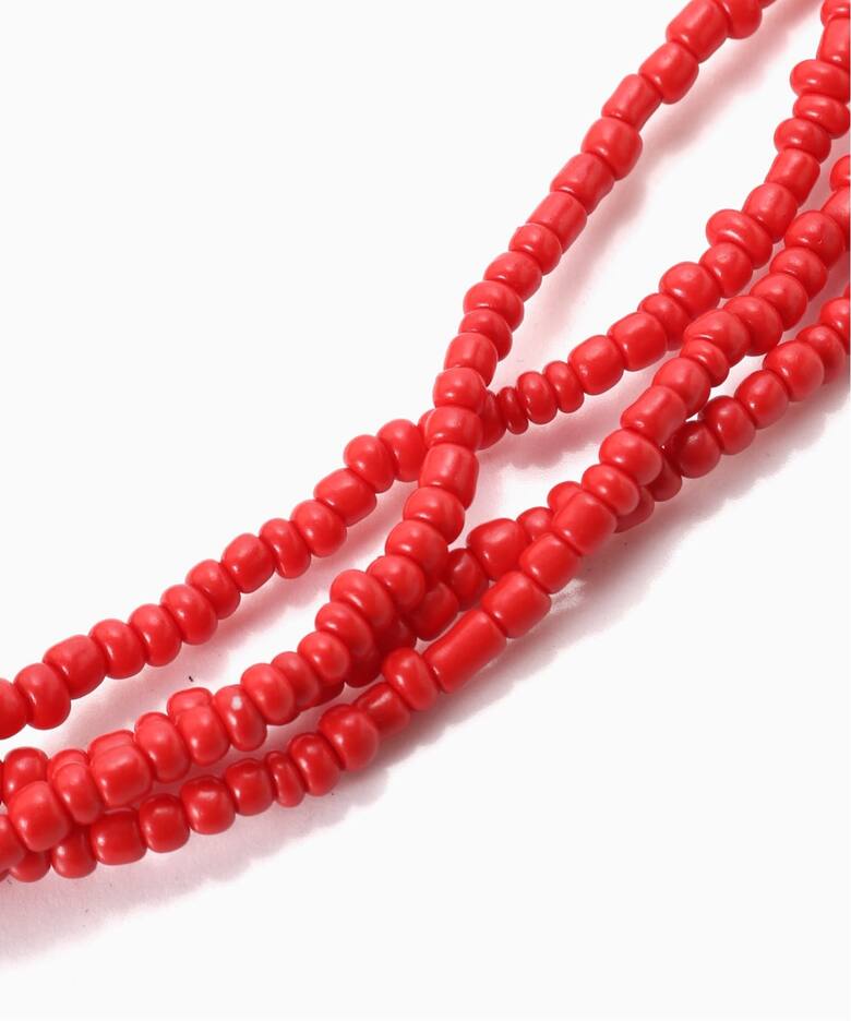 TFW vintage color beads：ヴィンテージ ネックレス（ネックレス）｜L 