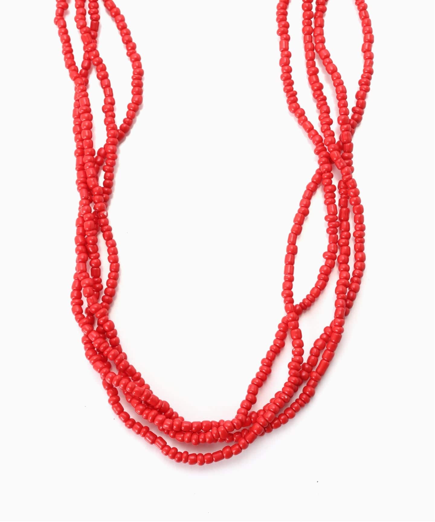 TFW vintage color beads：ヴィンテージ ネックレス（ネックレス）｜L